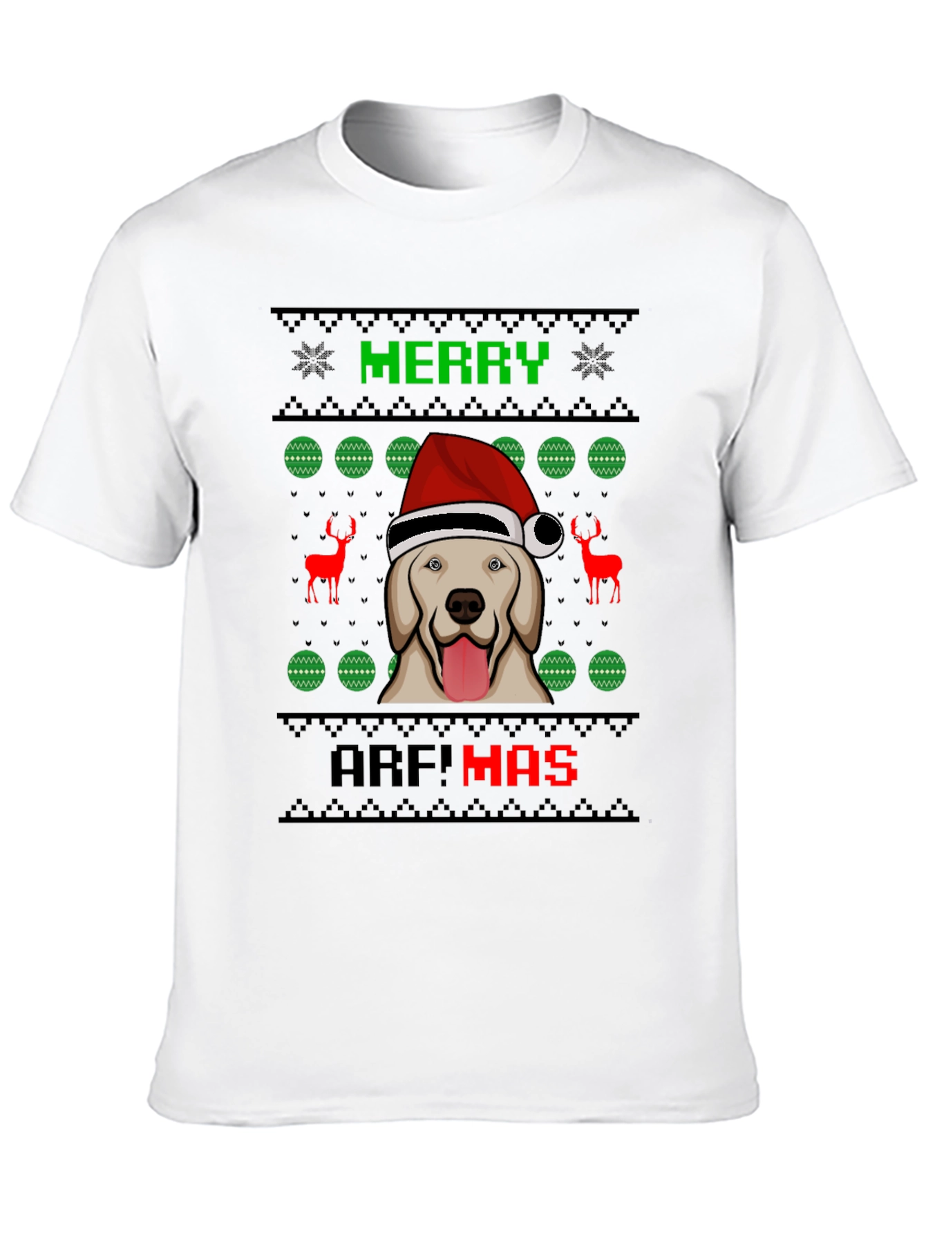 Merry Arf!mas Dog Christmas Graphic Tee