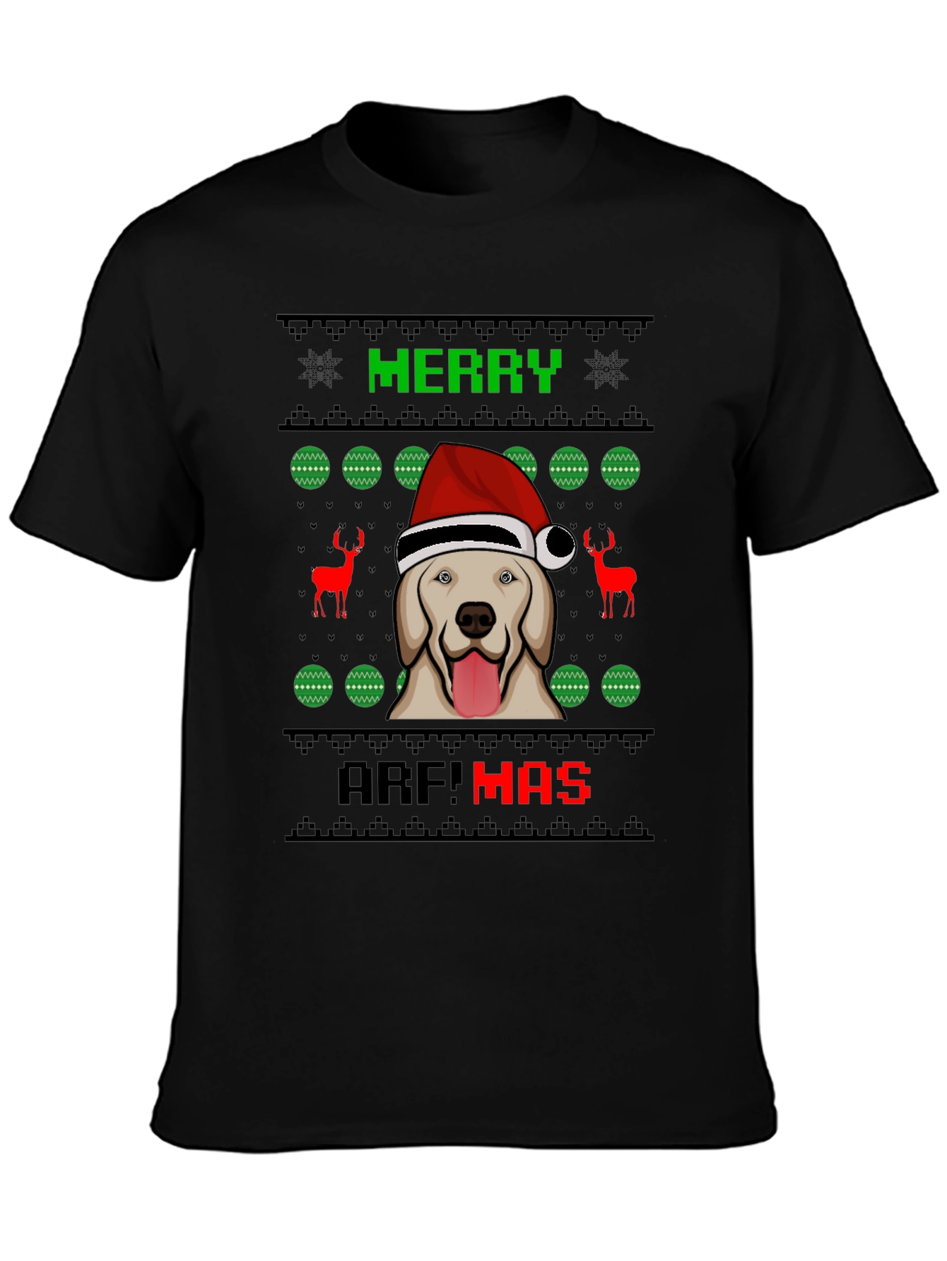 Merry Arf!mas Dog Christmas Graphic Tee