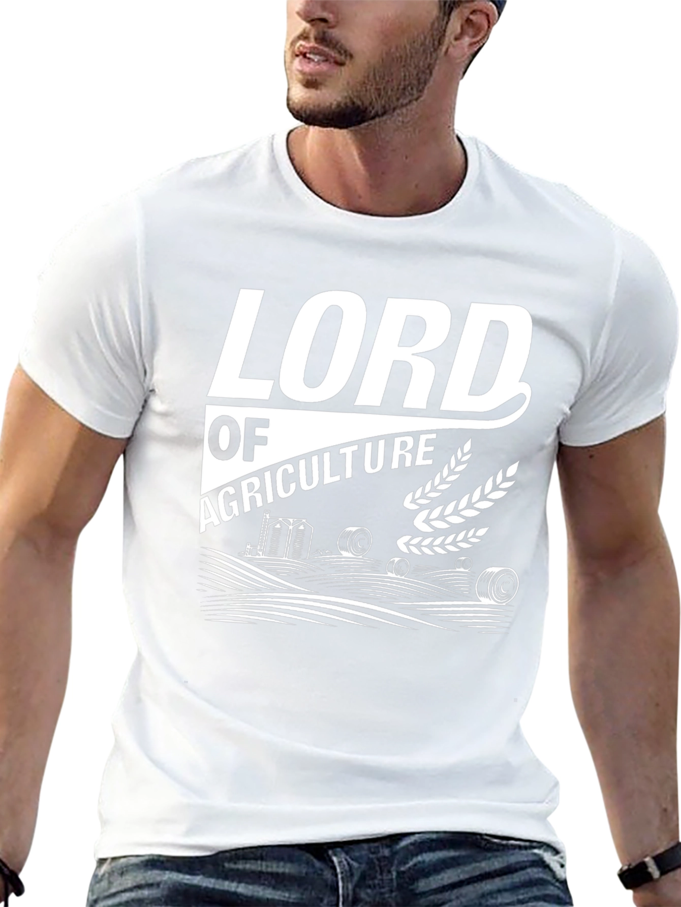 Lord of Agriculture Graphic T-Shirt - Farming Tee