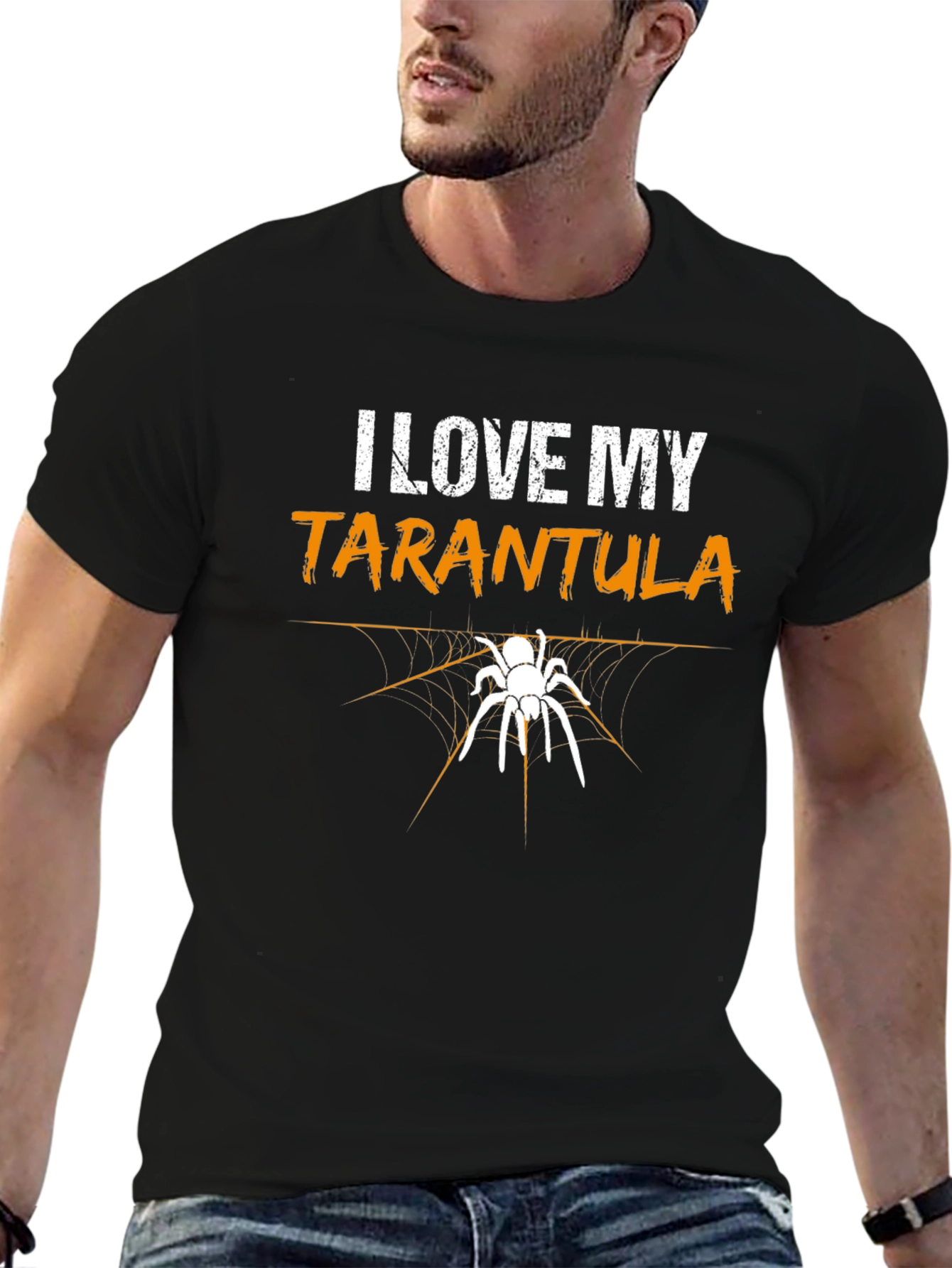 I Love My Tarantula Graphic T-Shirt