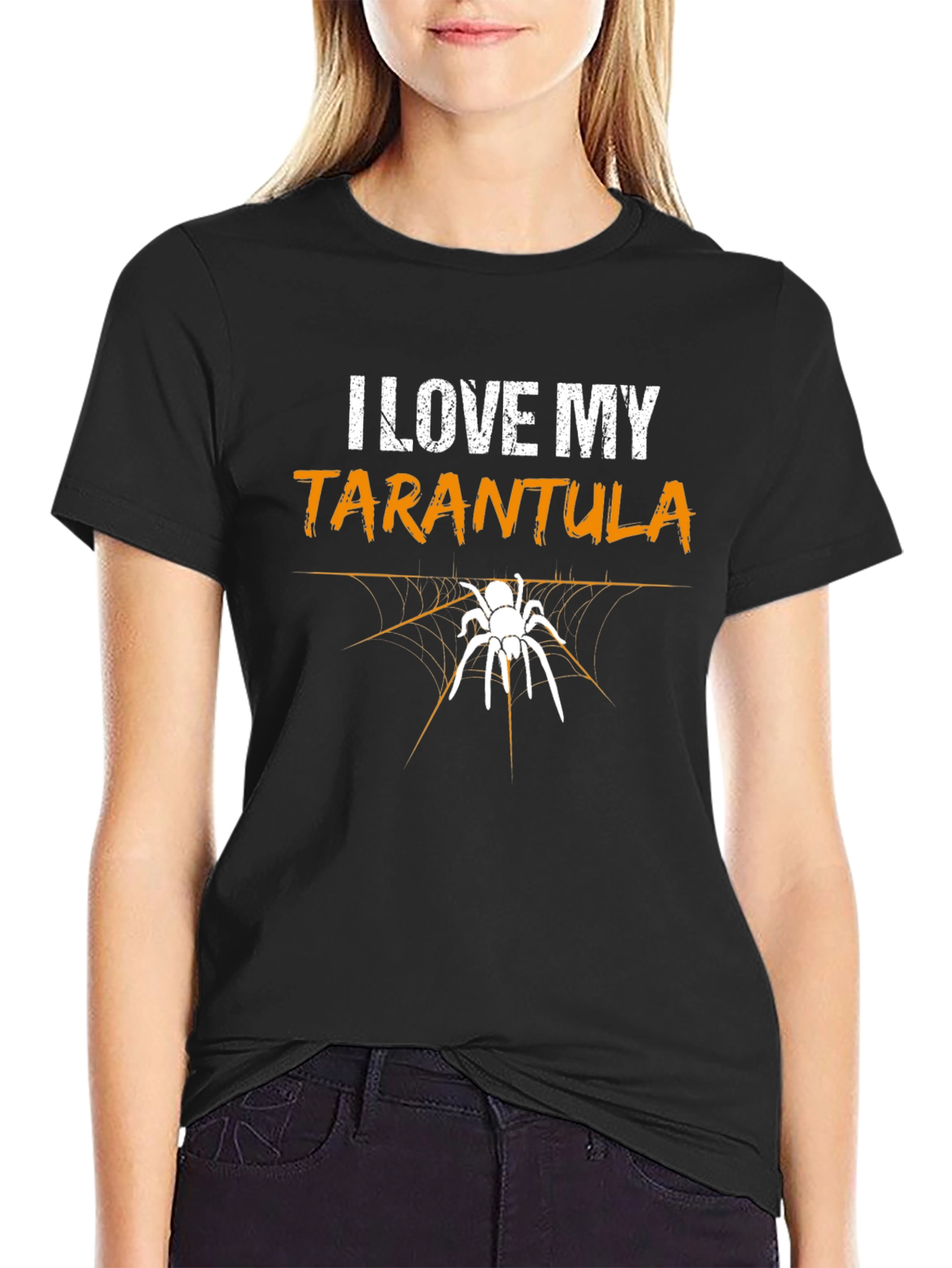 I Love My Tarantula Graphic T-Shirt