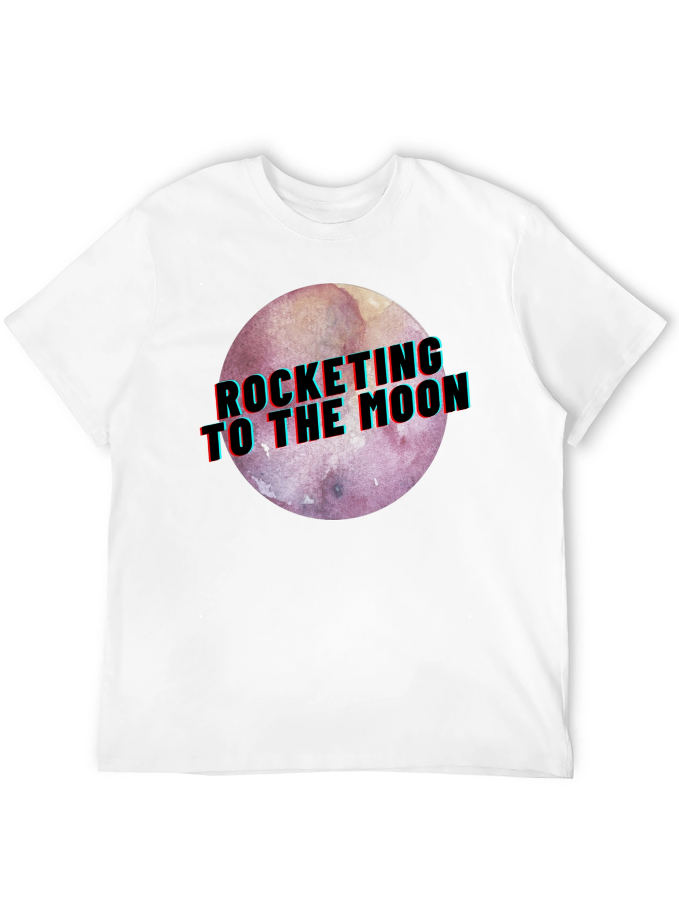 Rocketing to the Moon Graphic T-Shirt