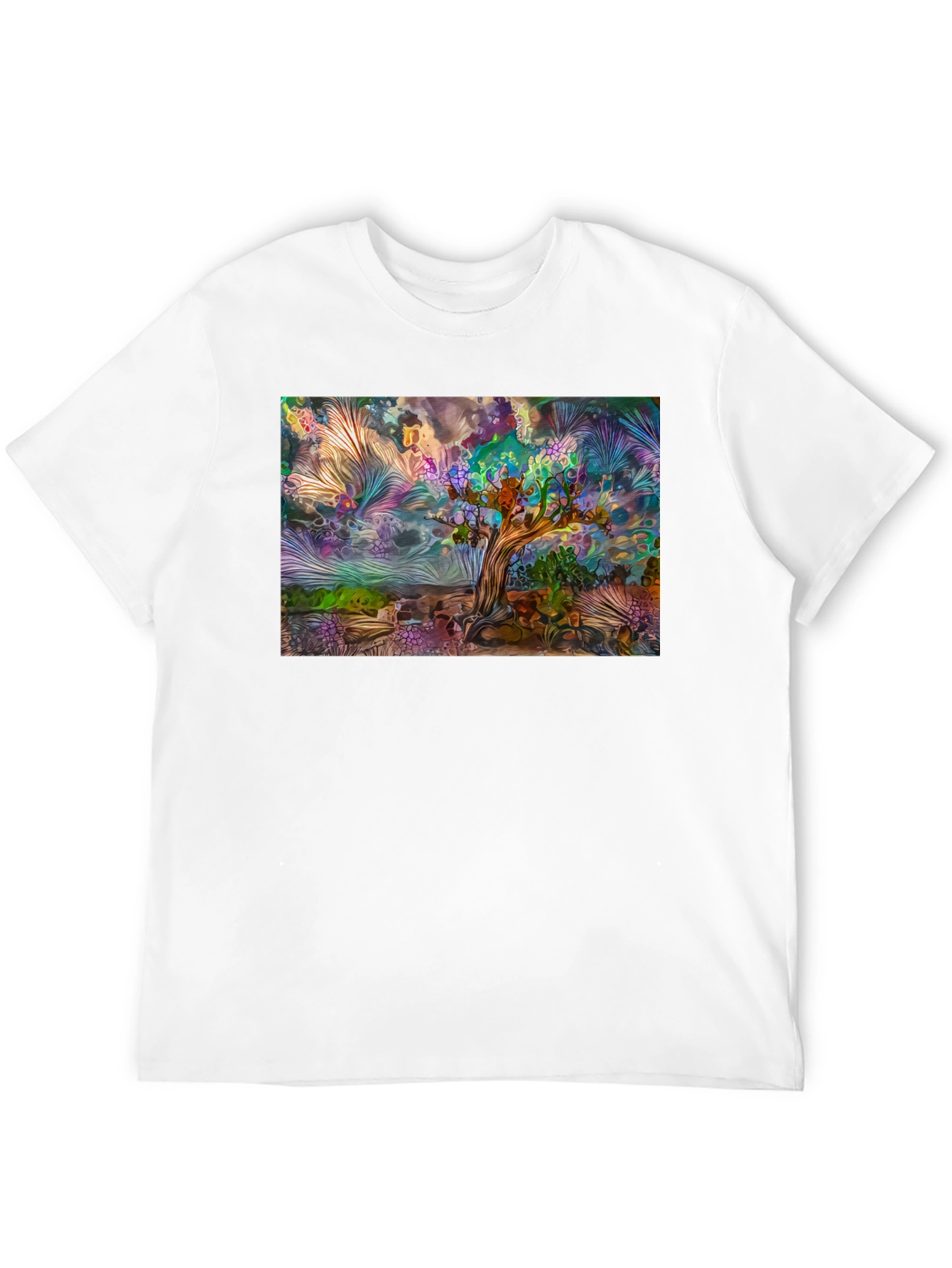 Artistic Landscape Graphic Tee