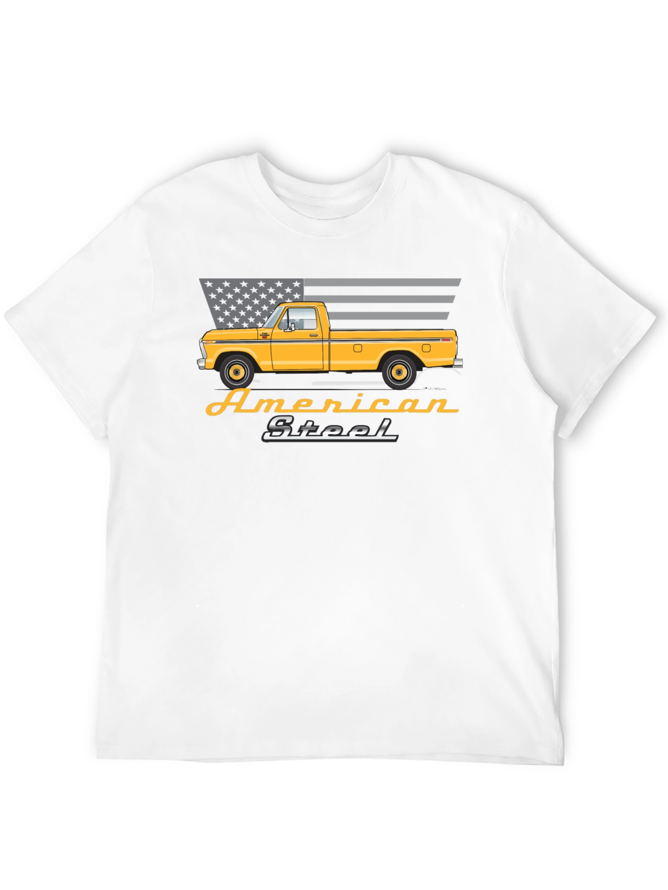 American Steel Truck Graphic T-Shirt