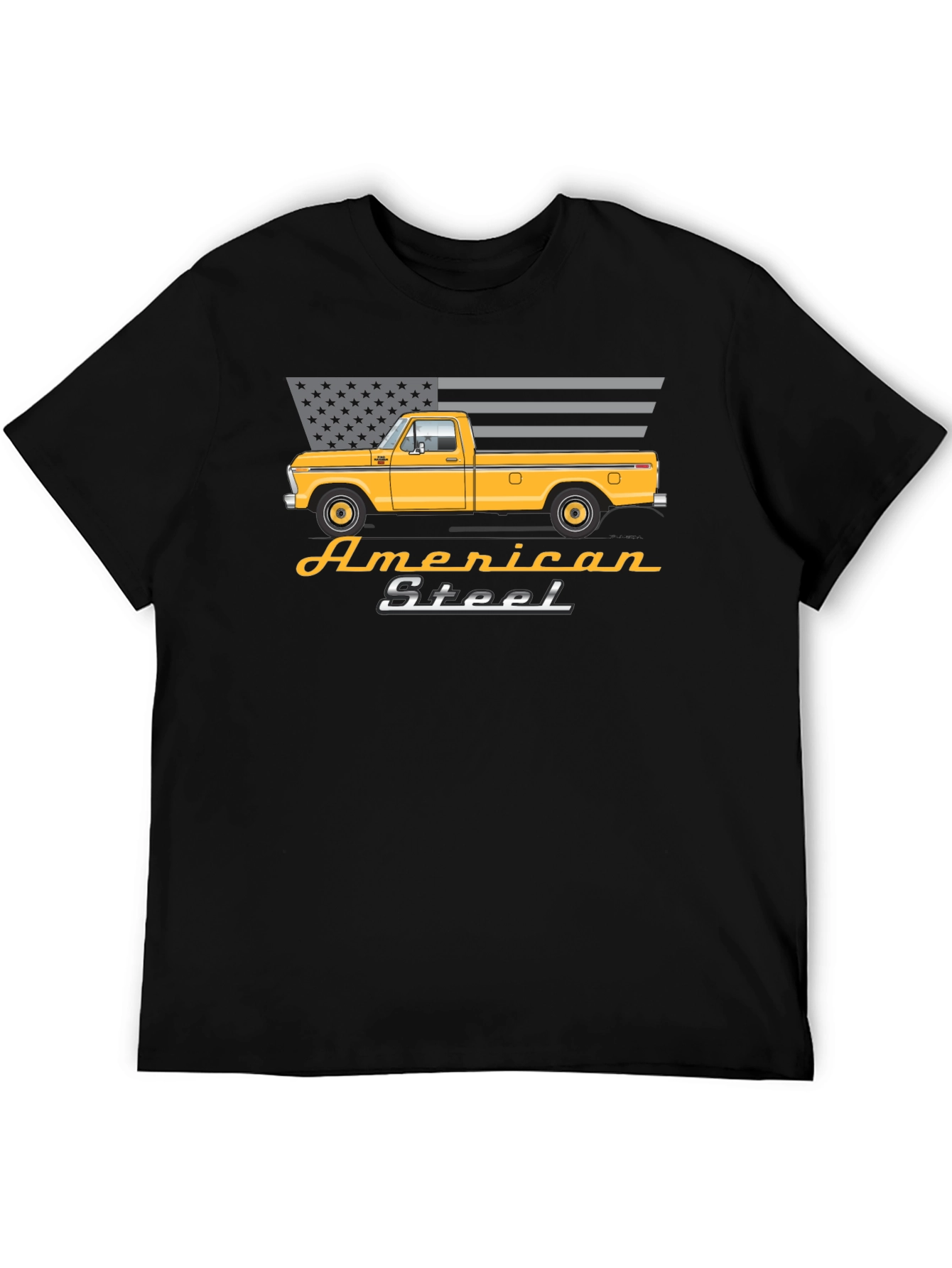 American Steel Truck Graphic T-Shirt