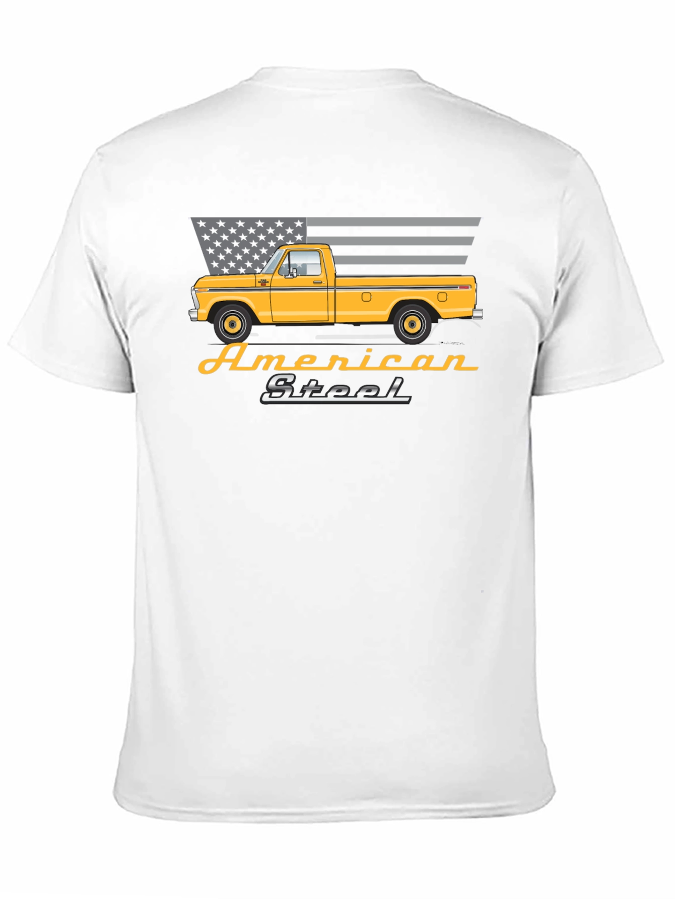 American Steel Truck Graphic T-Shirt
