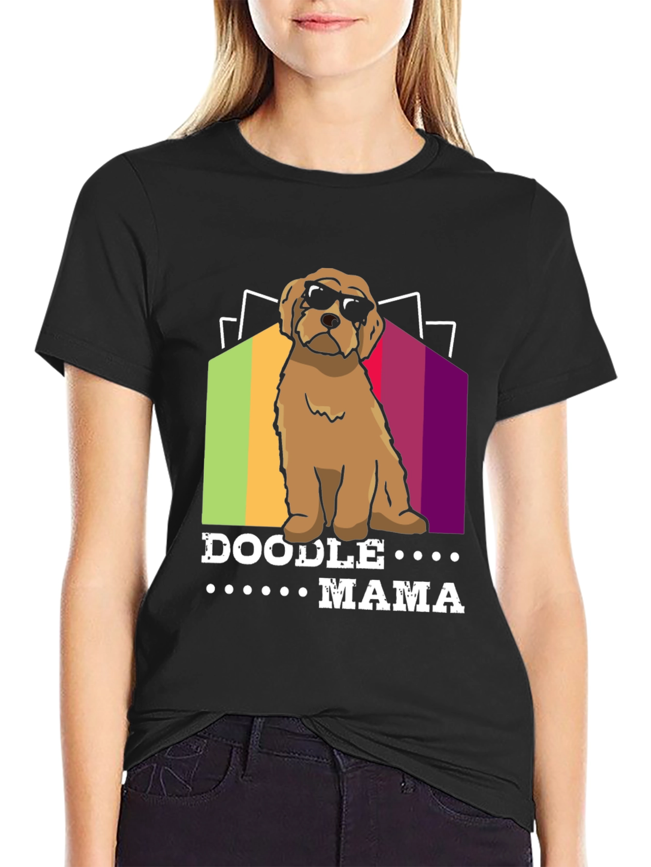 Doodle Mama T-Shirt - Cute Dog Graphic Tee