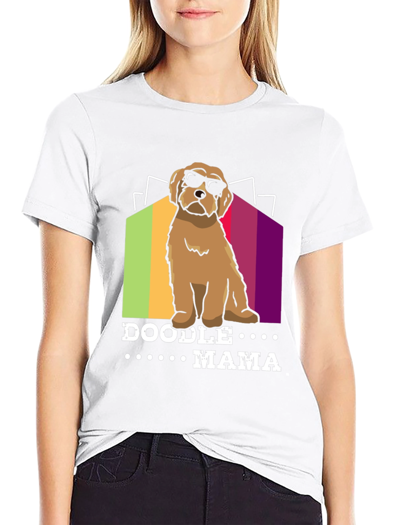 Doodle Mama T-Shirt - Cute Dog Graphic Tee