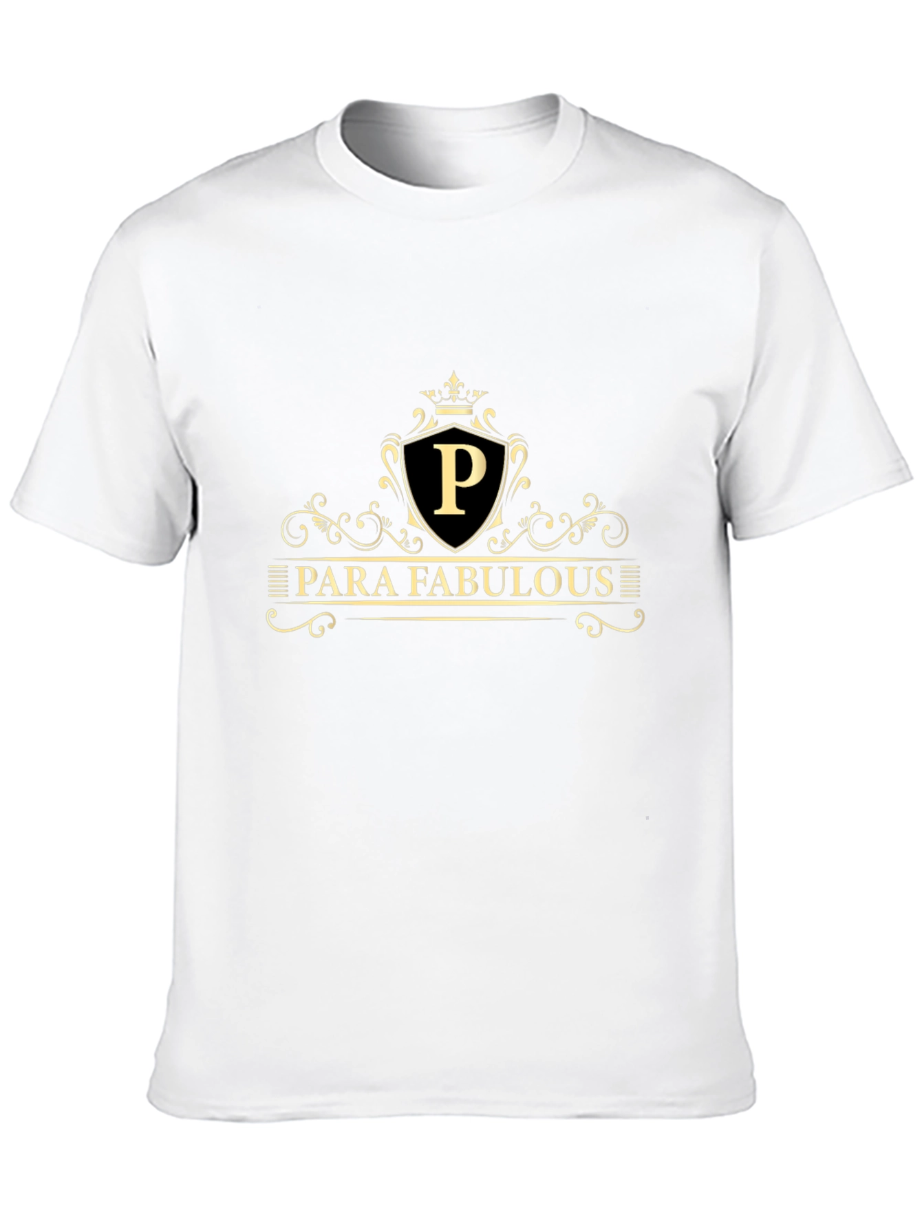 Para Fabulous Black T-Shirt