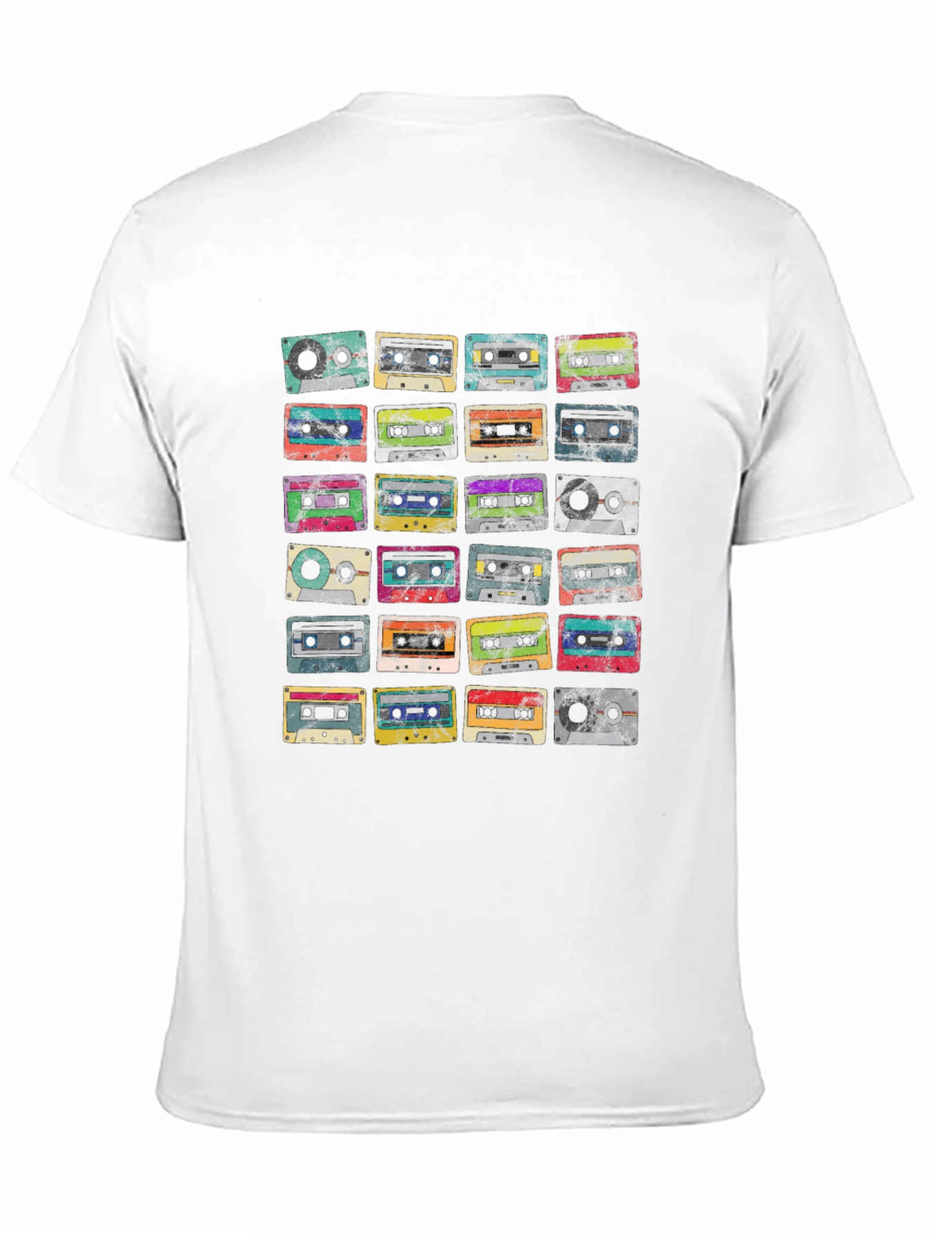 Retro Cassette Tape Graphic T-Shirt