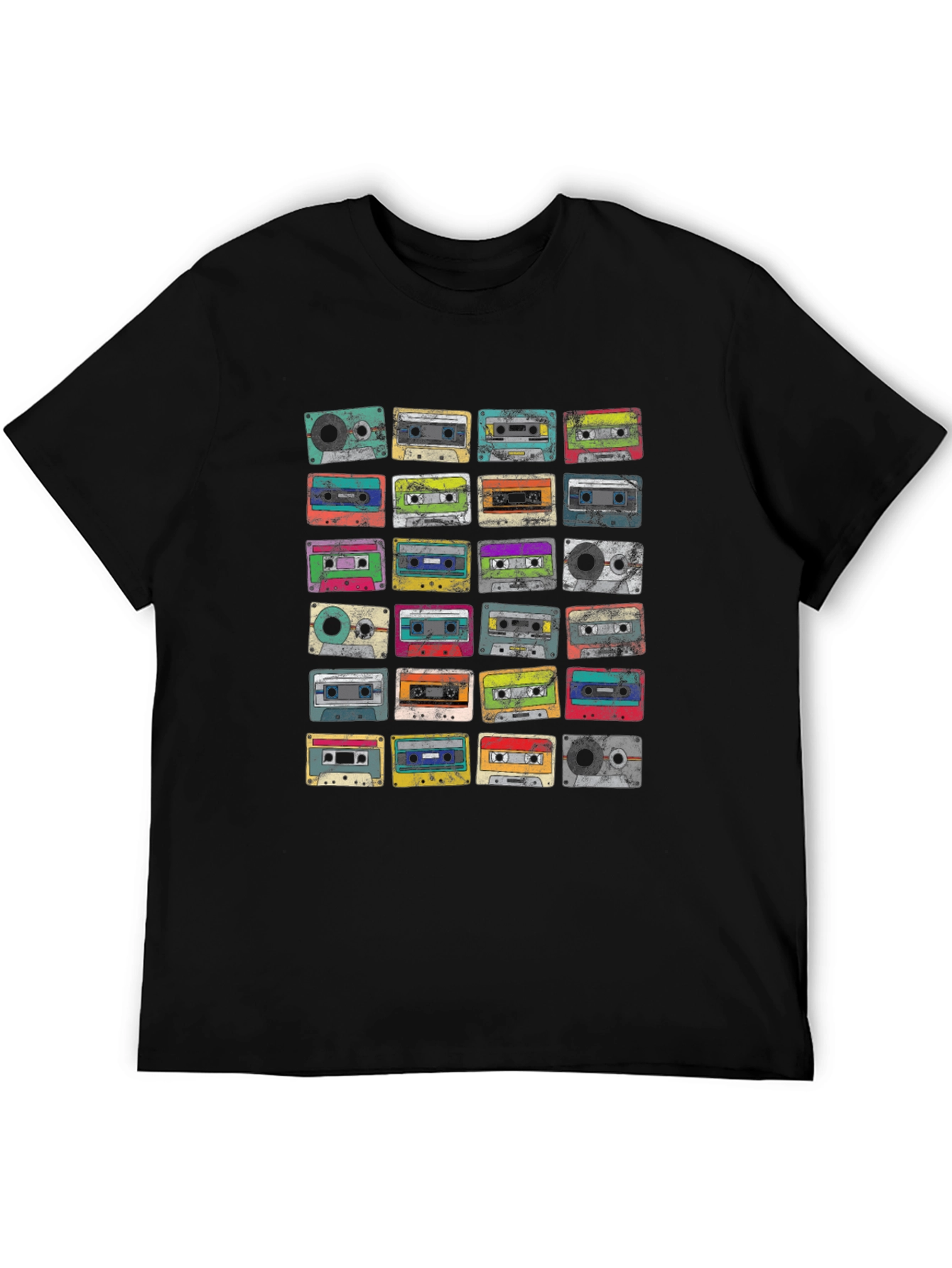 Retro Cassette Tape Graphic T-Shirt