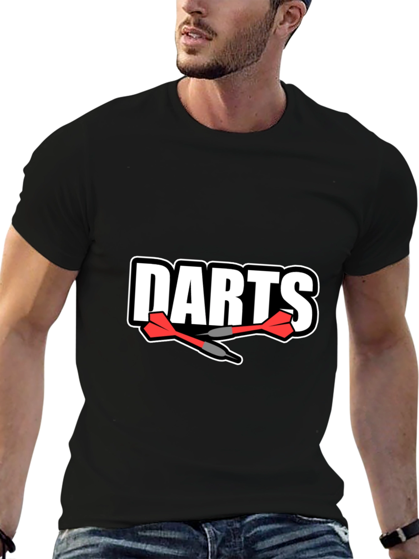 Darts Graphic Tee - Sport Hobby Shirt