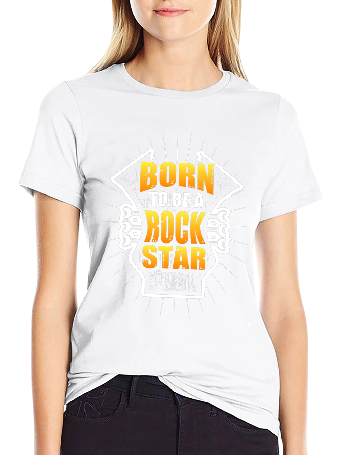 Born To Be A Rock Star Graphic Tee