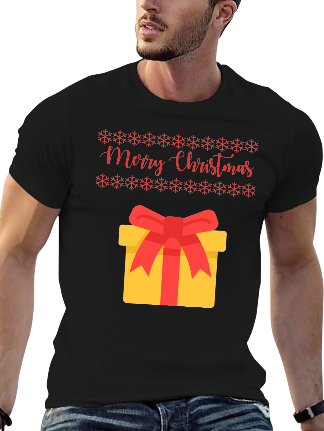 Festive Merry Christmas Gift T-Shirt