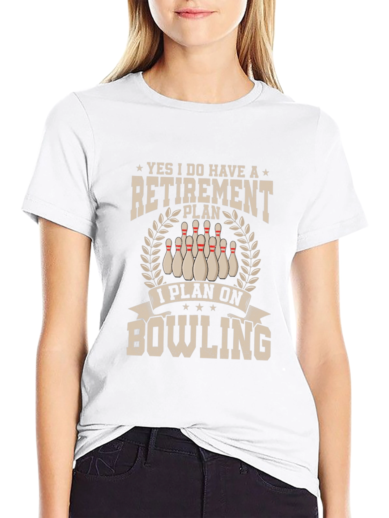 Retirement Bowling Plan T-Shirt