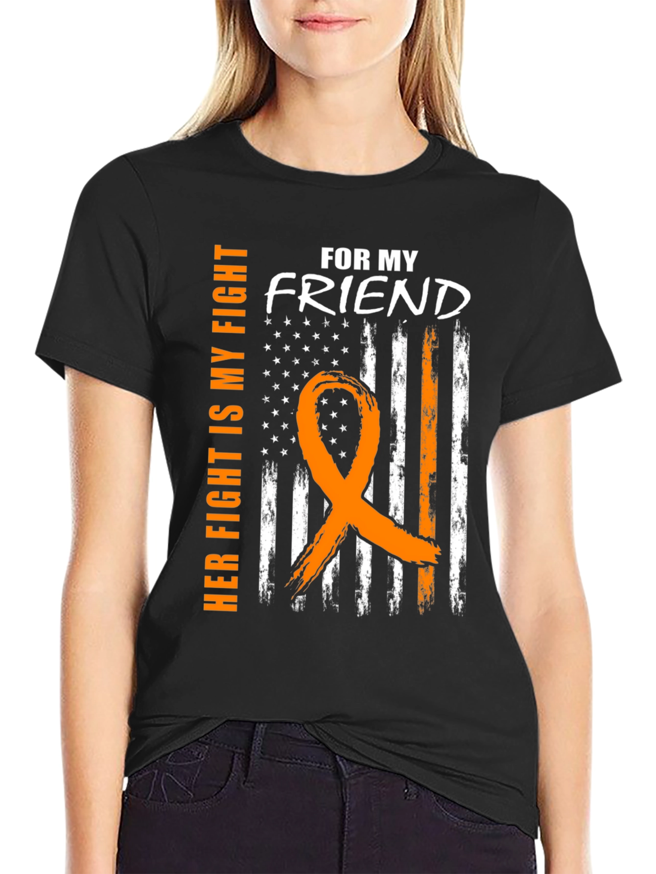 Friend Fight Awareness Graphic Tee