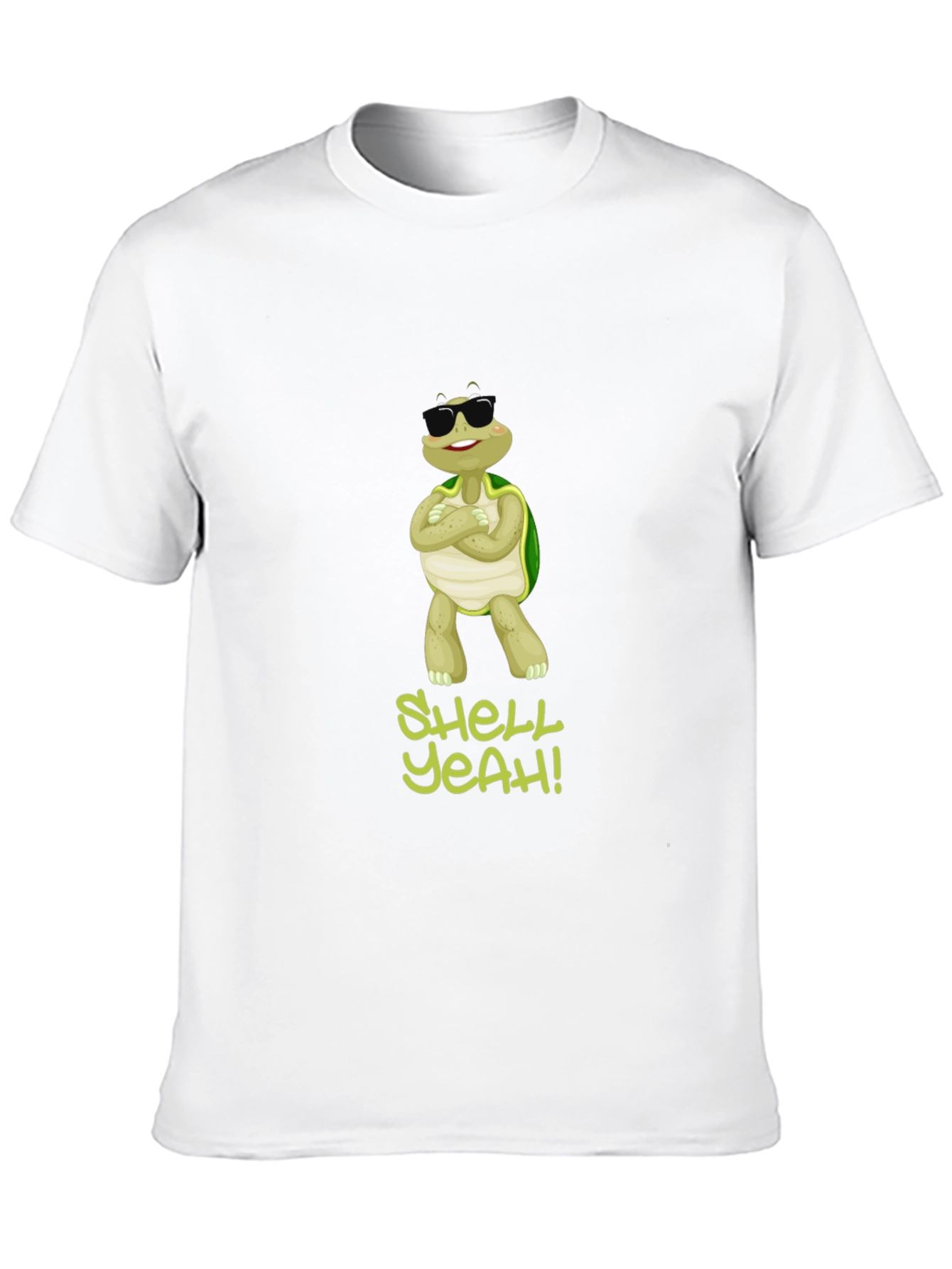 Shell Yeah! Turtle Graphic Tee - Cool and Comfy