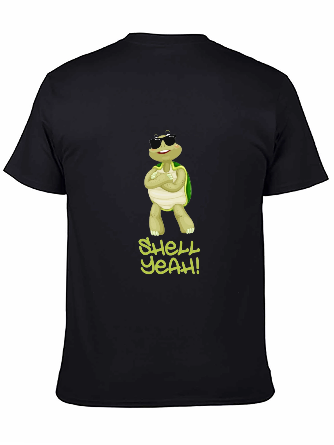 Shell Yeah! Turtle Graphic Tee - Cool and Comfy