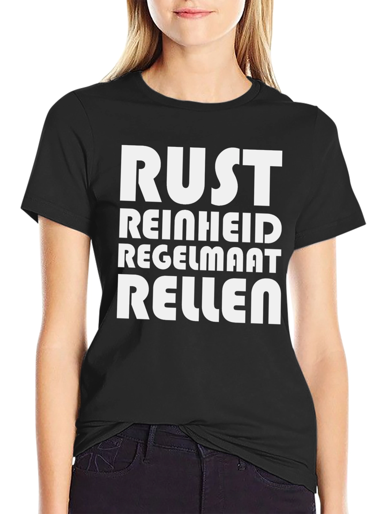 RUST REINHEID REGELMAAT RELLEN T-Shirt