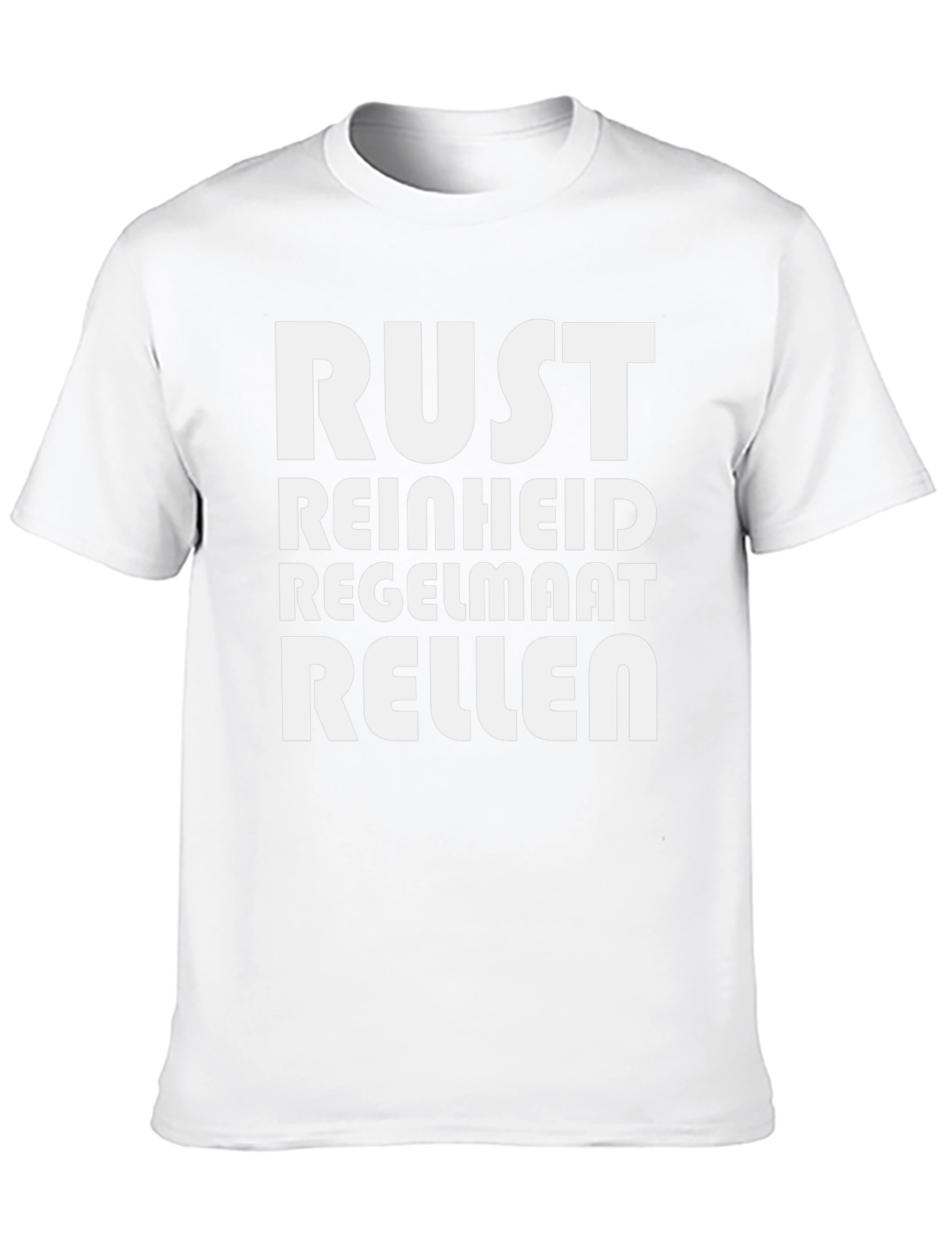 RUST REINHEID REGELMAAT RELLEN T-Shirt