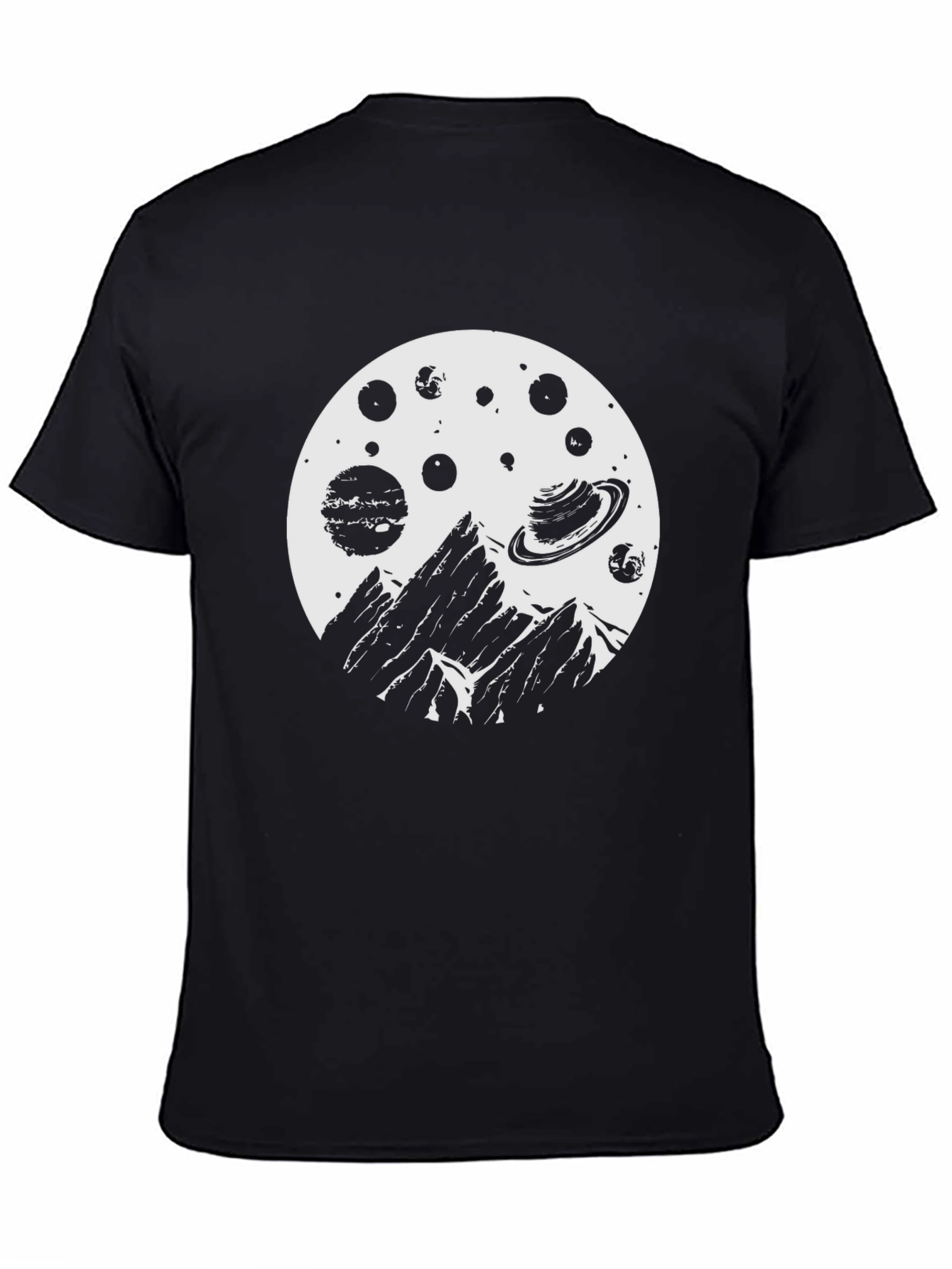 Space Mountain Graphic Tee - Black