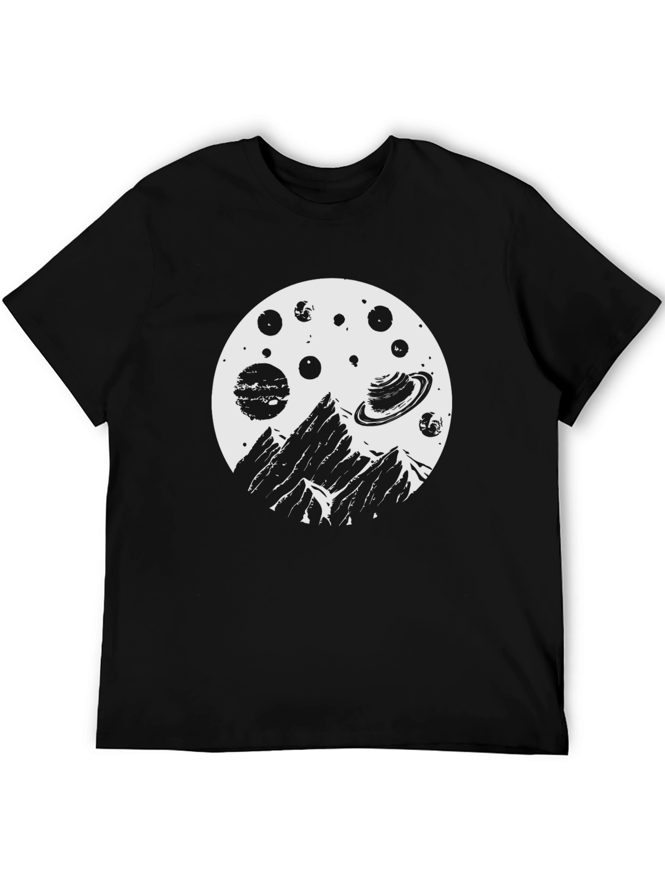 Space Mountain Graphic Tee - Black