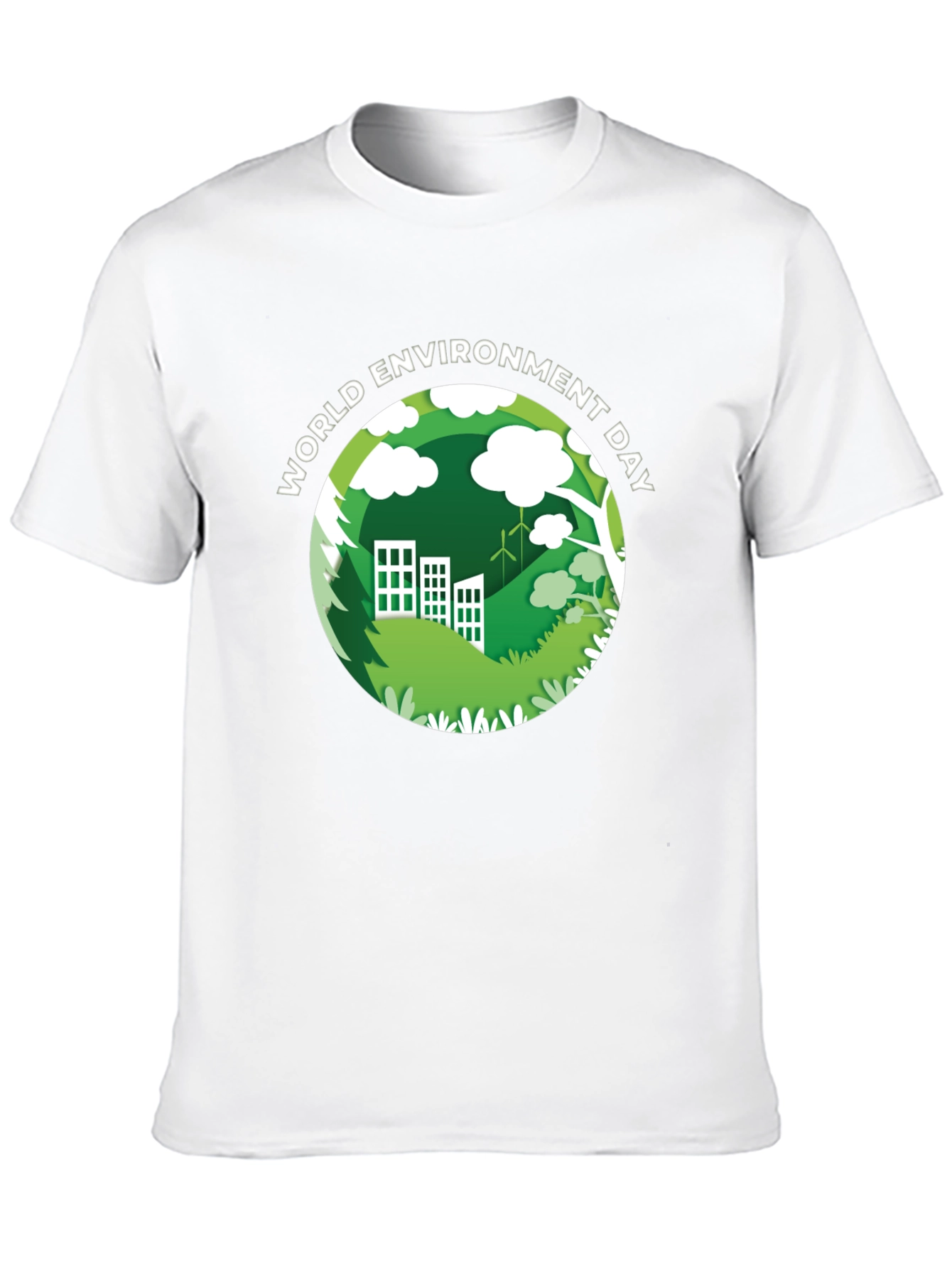 World Environment Day Black T-Shirt