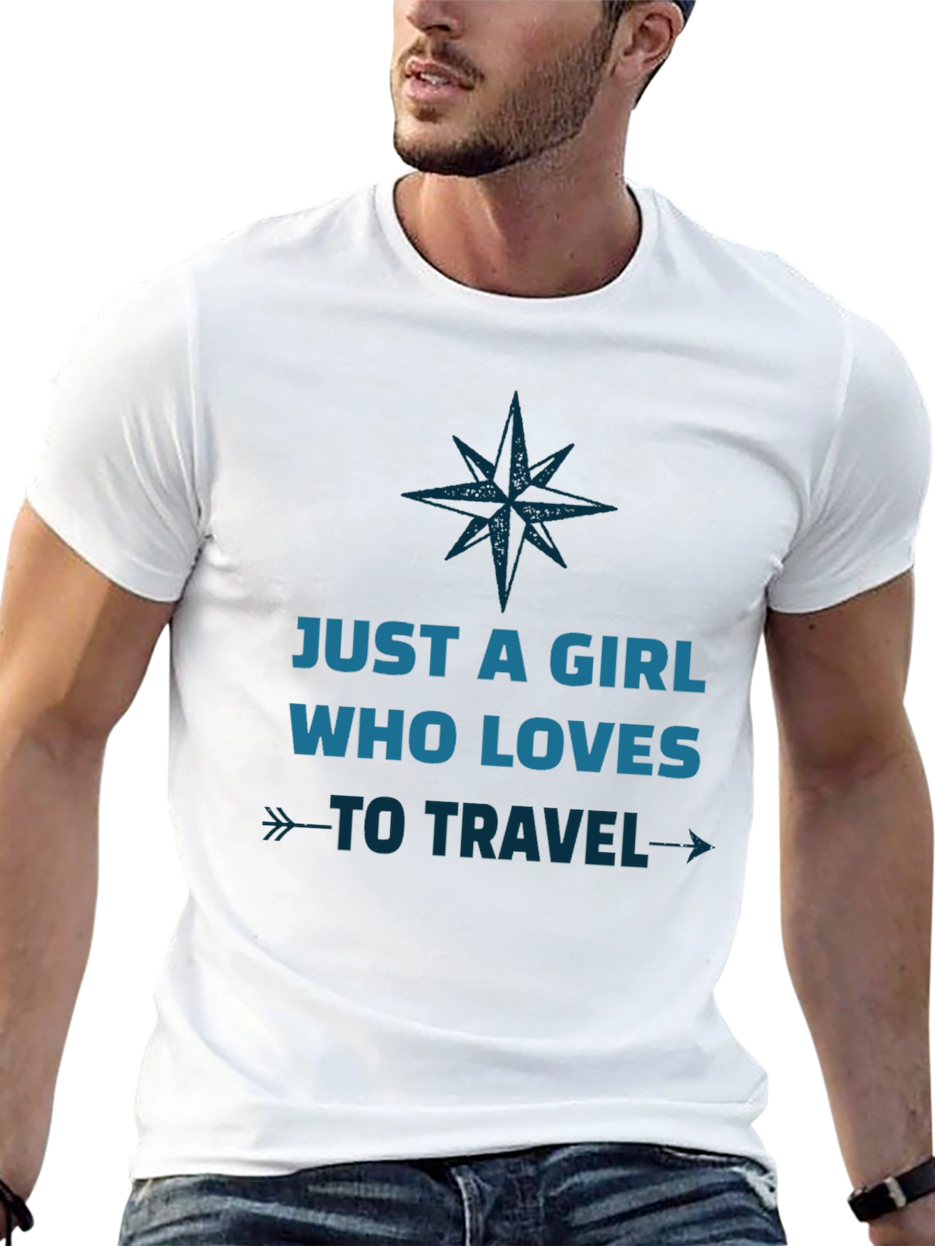 Just a Girl Who Loves to Travel T-Shirt