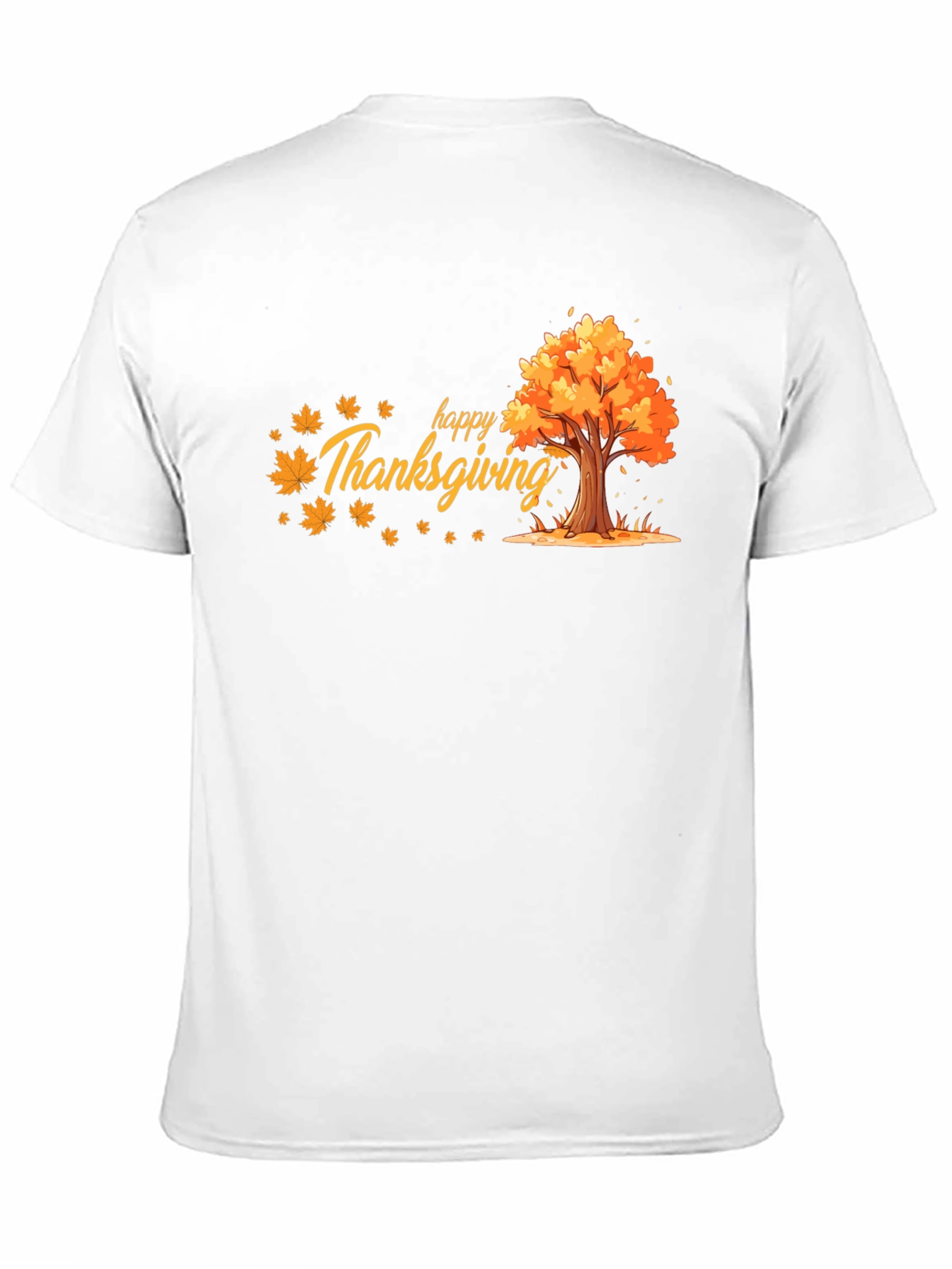 Thanksgiving Tree Graphic T-Shirt