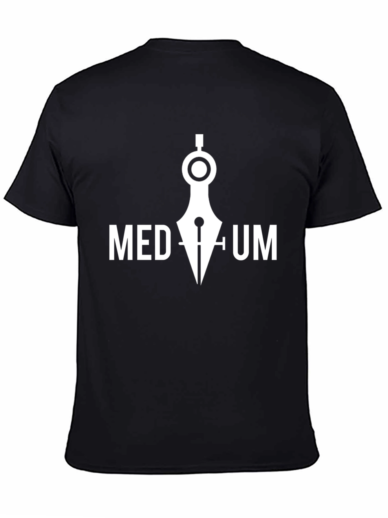 Medium Compass Logo Black T-Shirt