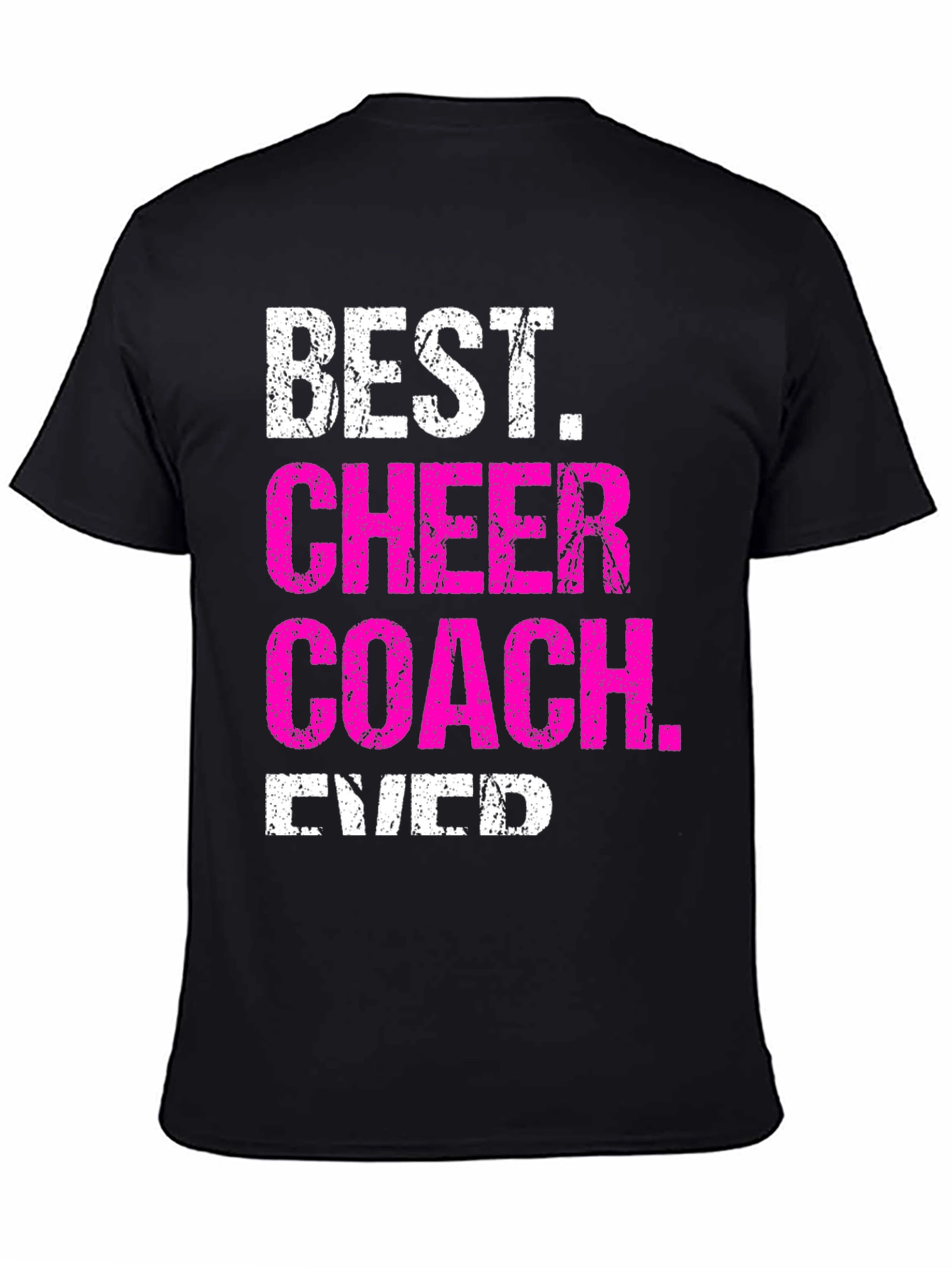 Best Cheer Coach Ever Graphic T-Shirt