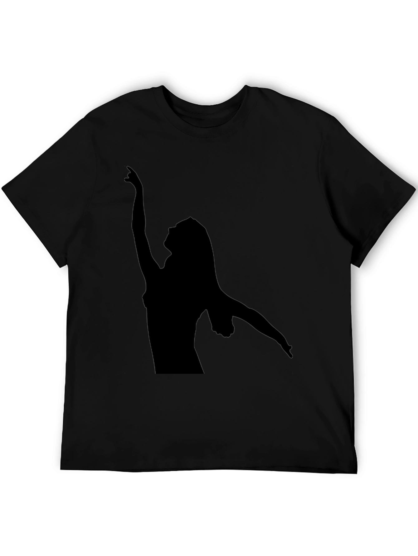 Silhouette Dancer Graphic Tee - Soft Cotton