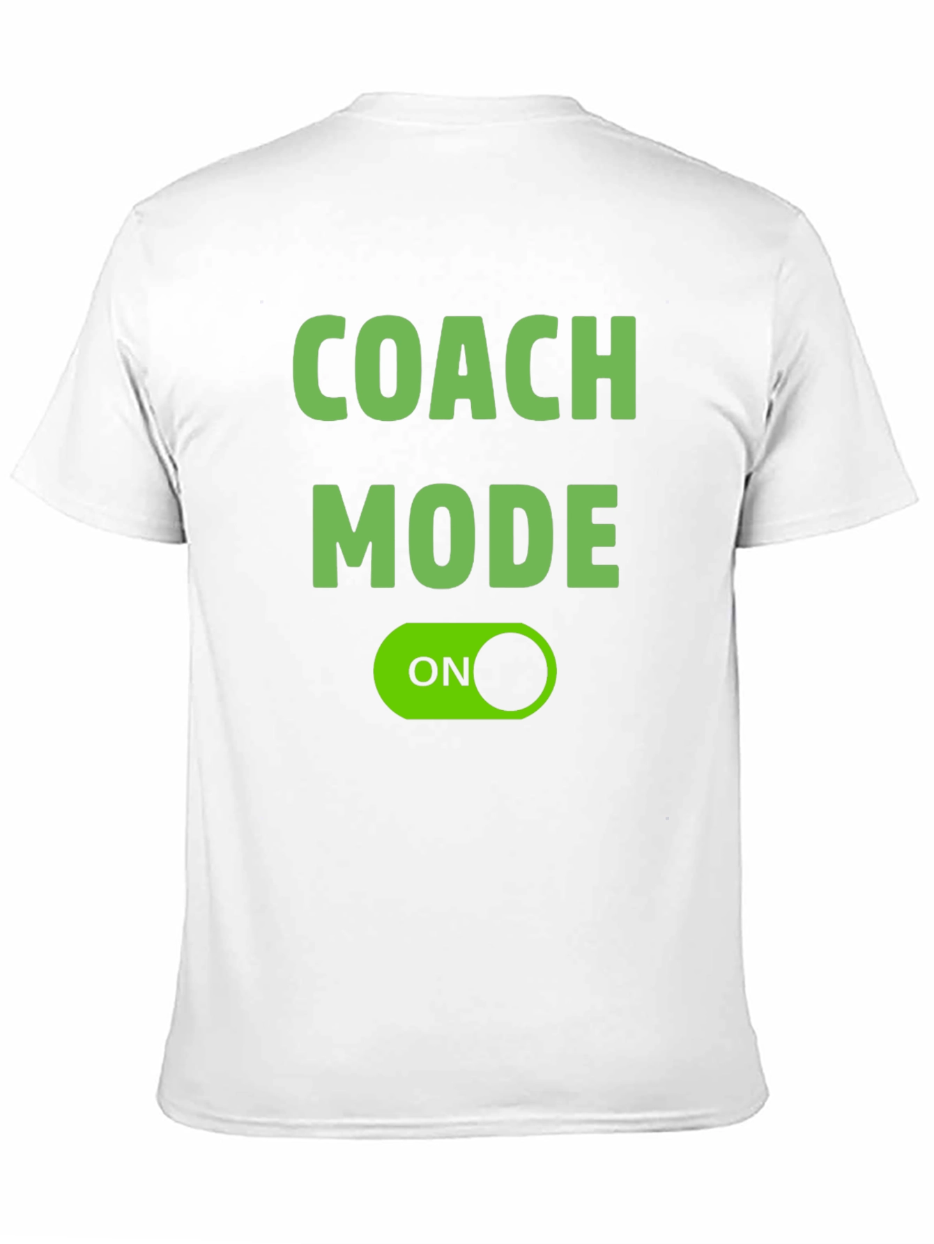 Coach Mode ON Black T-Shirt