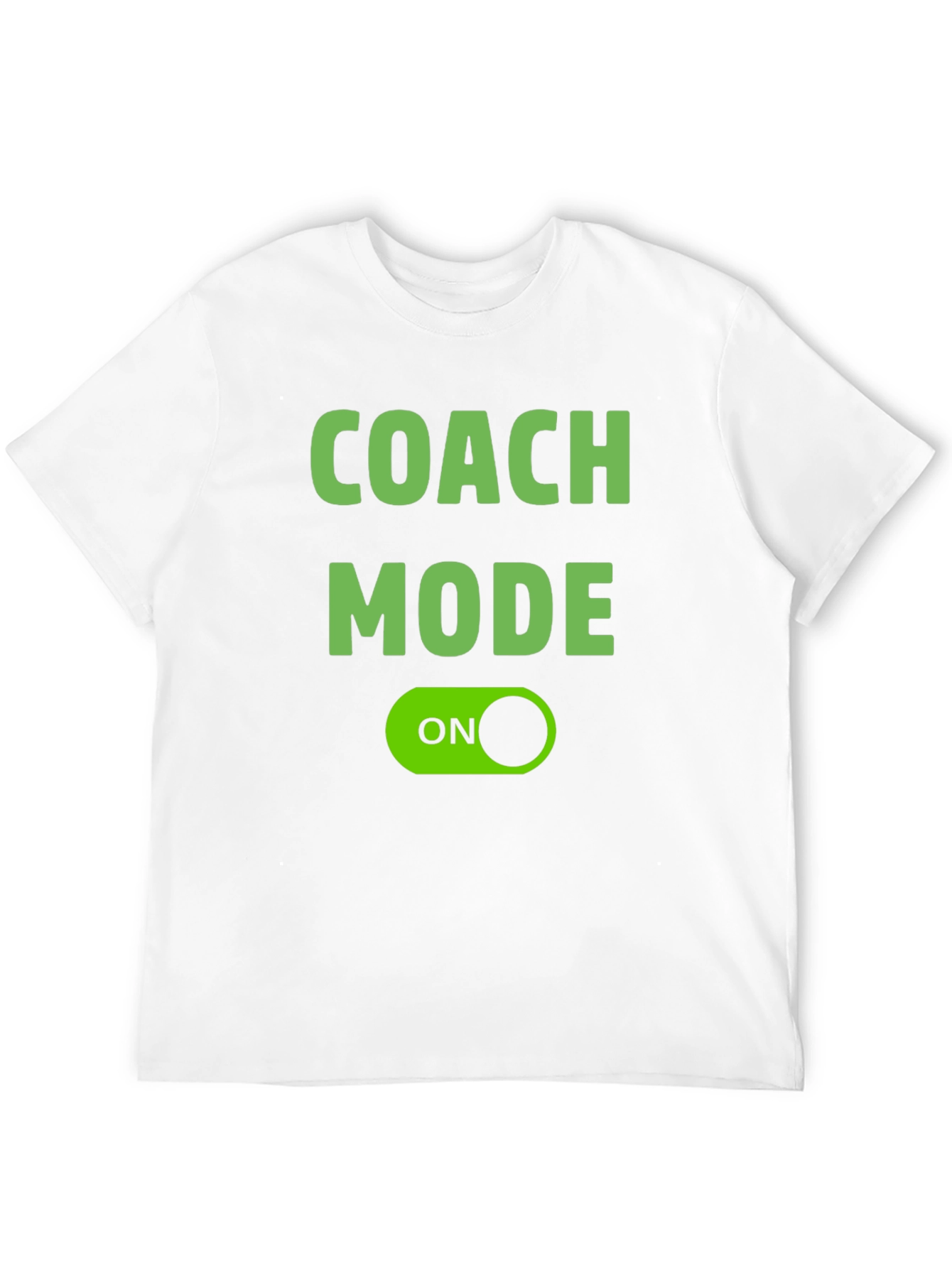 Coach Mode ON Black T-Shirt