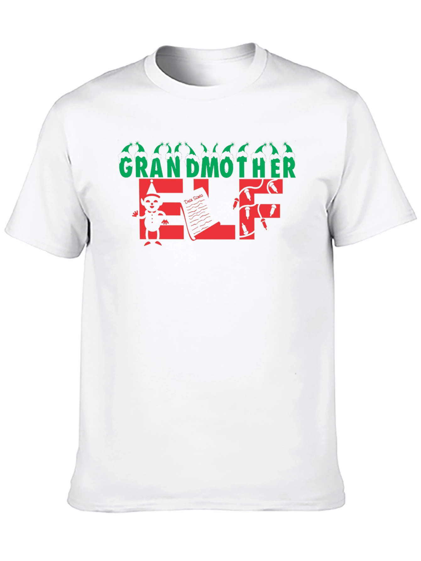 Grandmother Elf Christmas T-Shirt