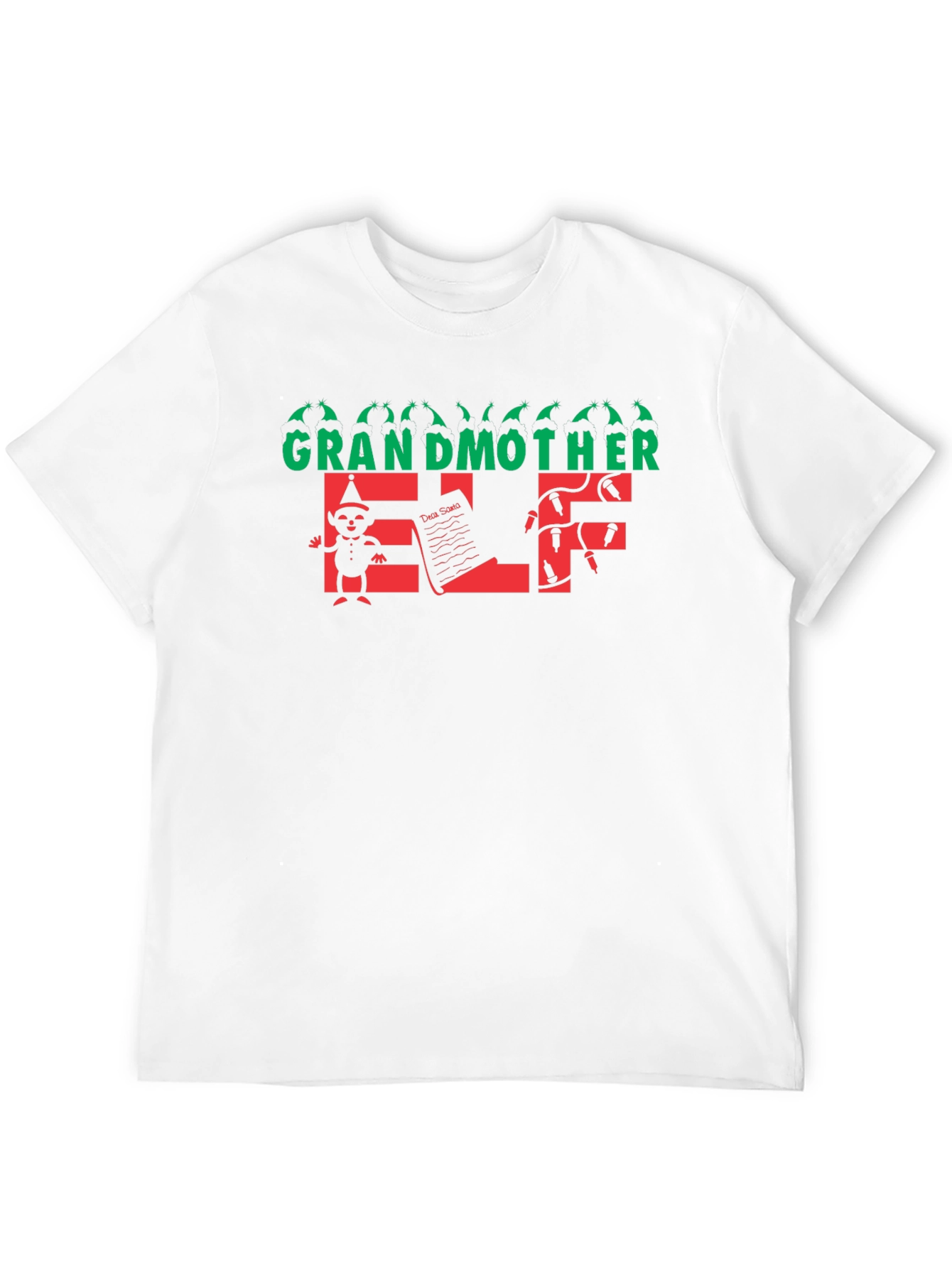 Grandmother Elf Christmas T-Shirt