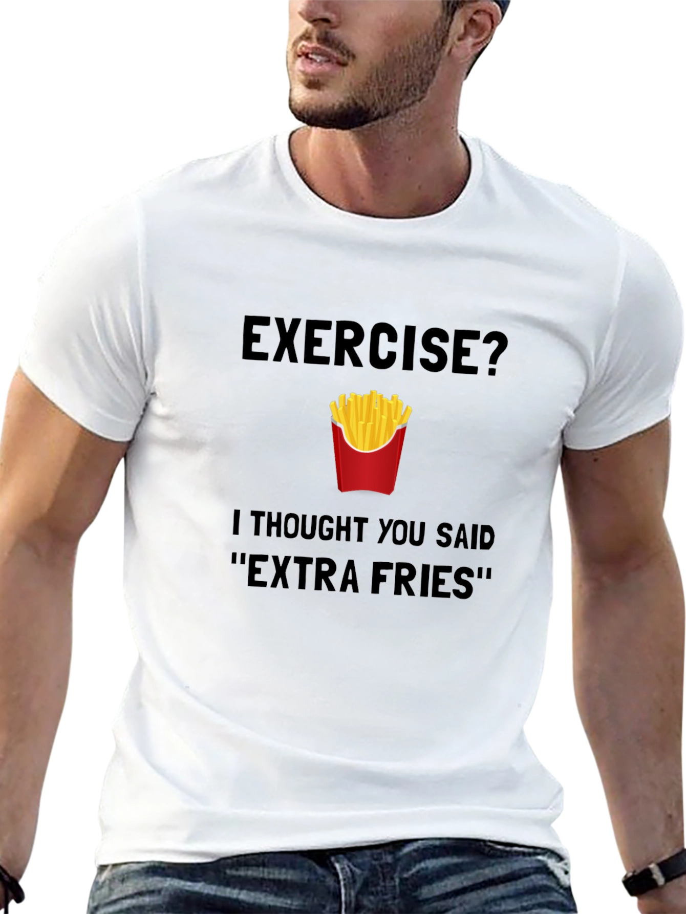 Funny Extra Fries T-Shirt