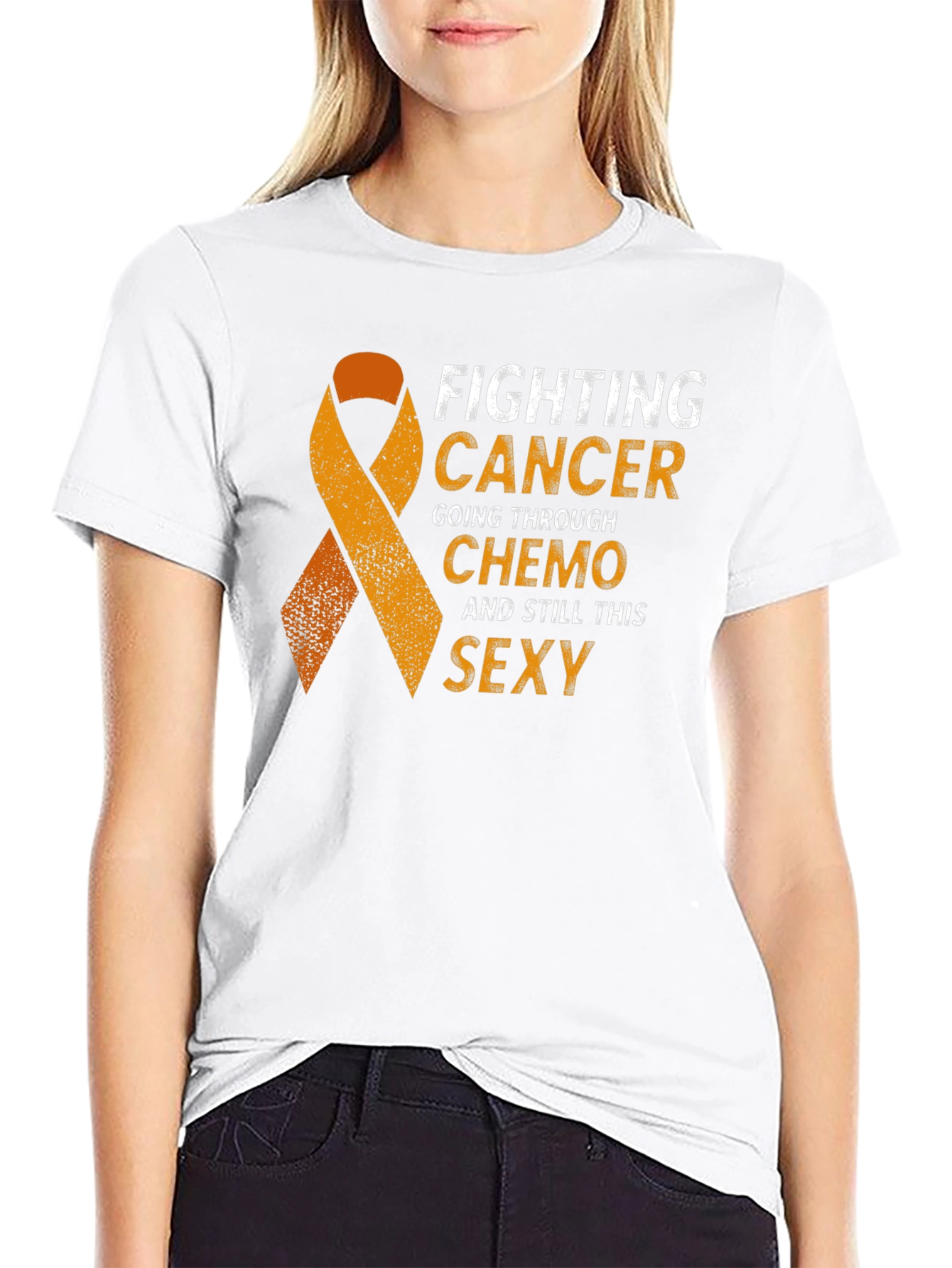 Fighting Cancer Chemo Sexy T-Shirt