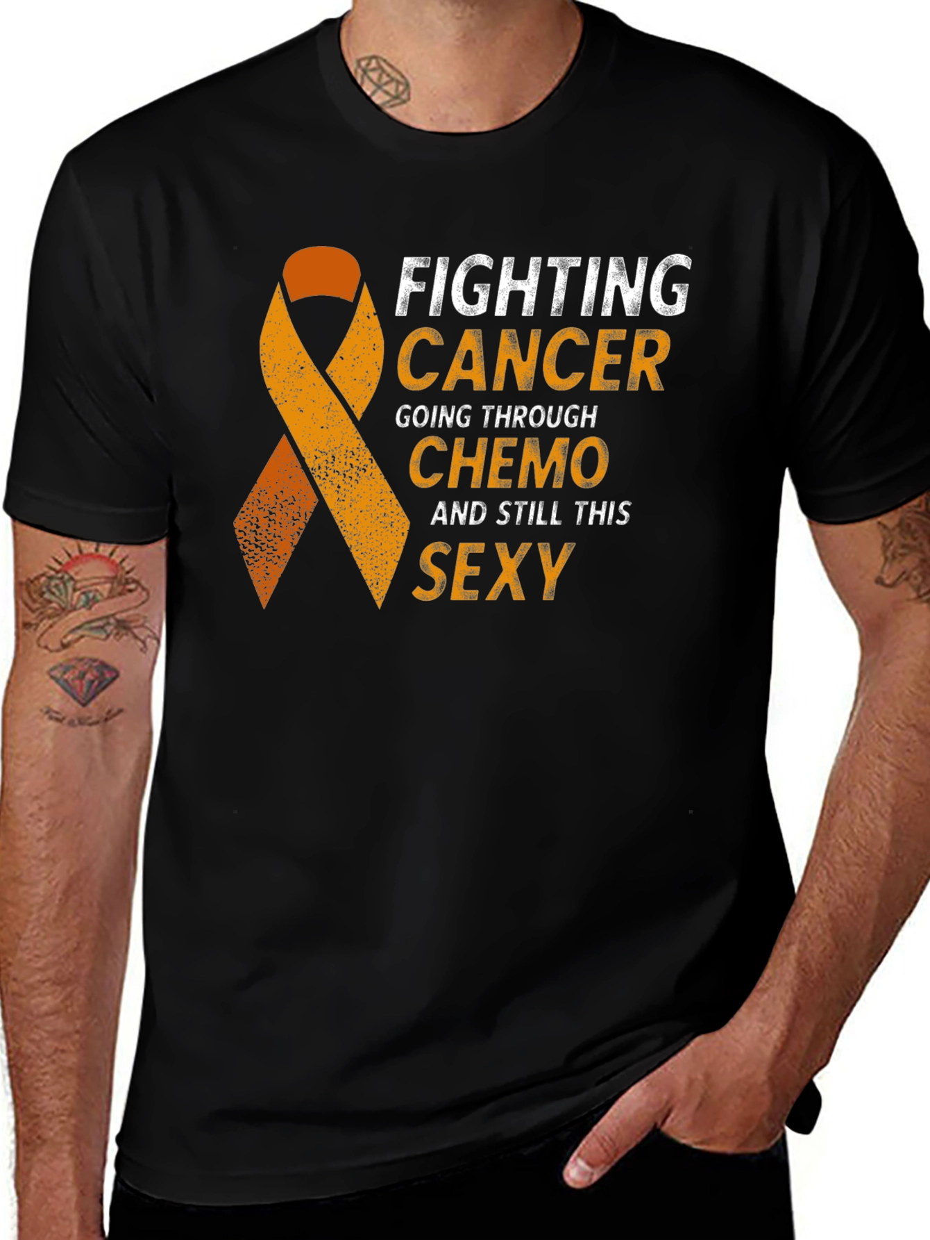 Fighting Cancer Chemo Sexy T-Shirt