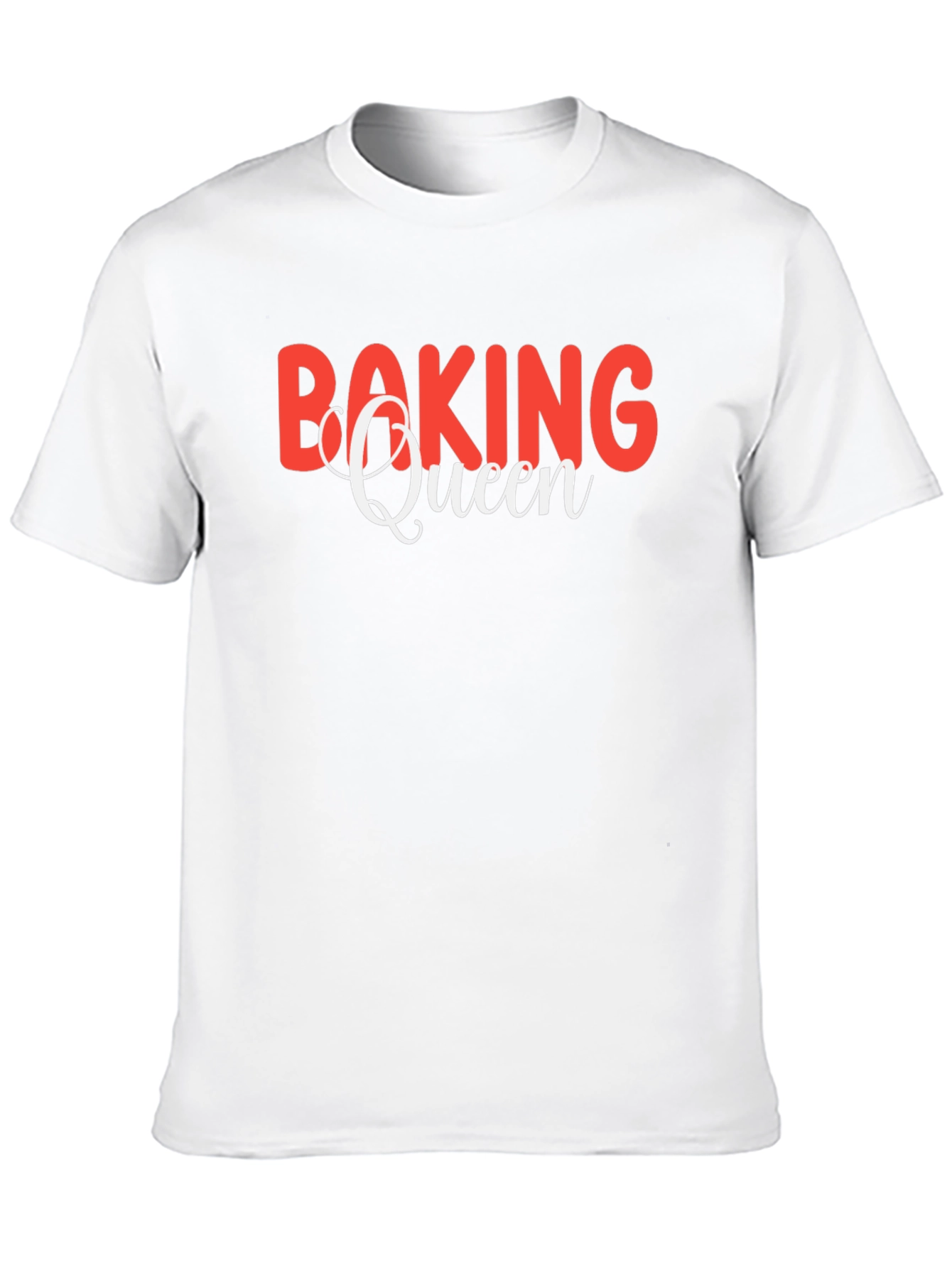 Baking Queen Black T-Shirt - Baking Lover