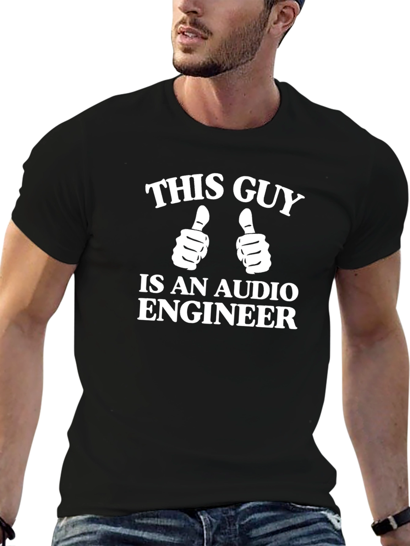 Audio Engineer T-Shirt - This Guy Funny Graphic Tee