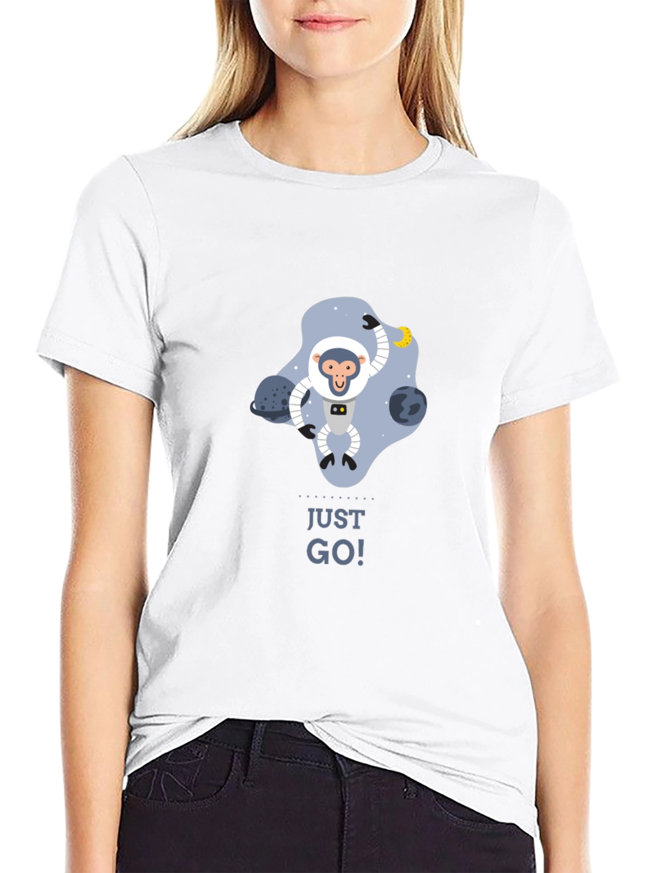 Space Monkey Graphic Tee