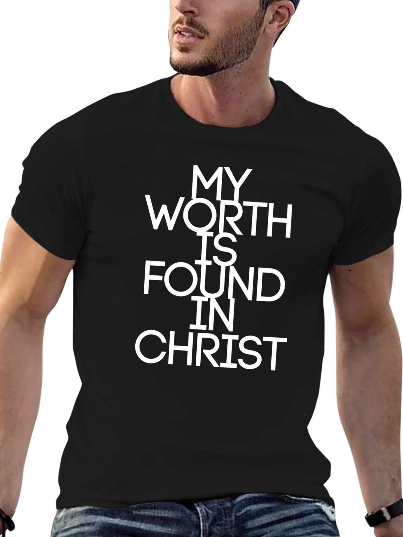 My Worth is Found in Christ Graphic Tee