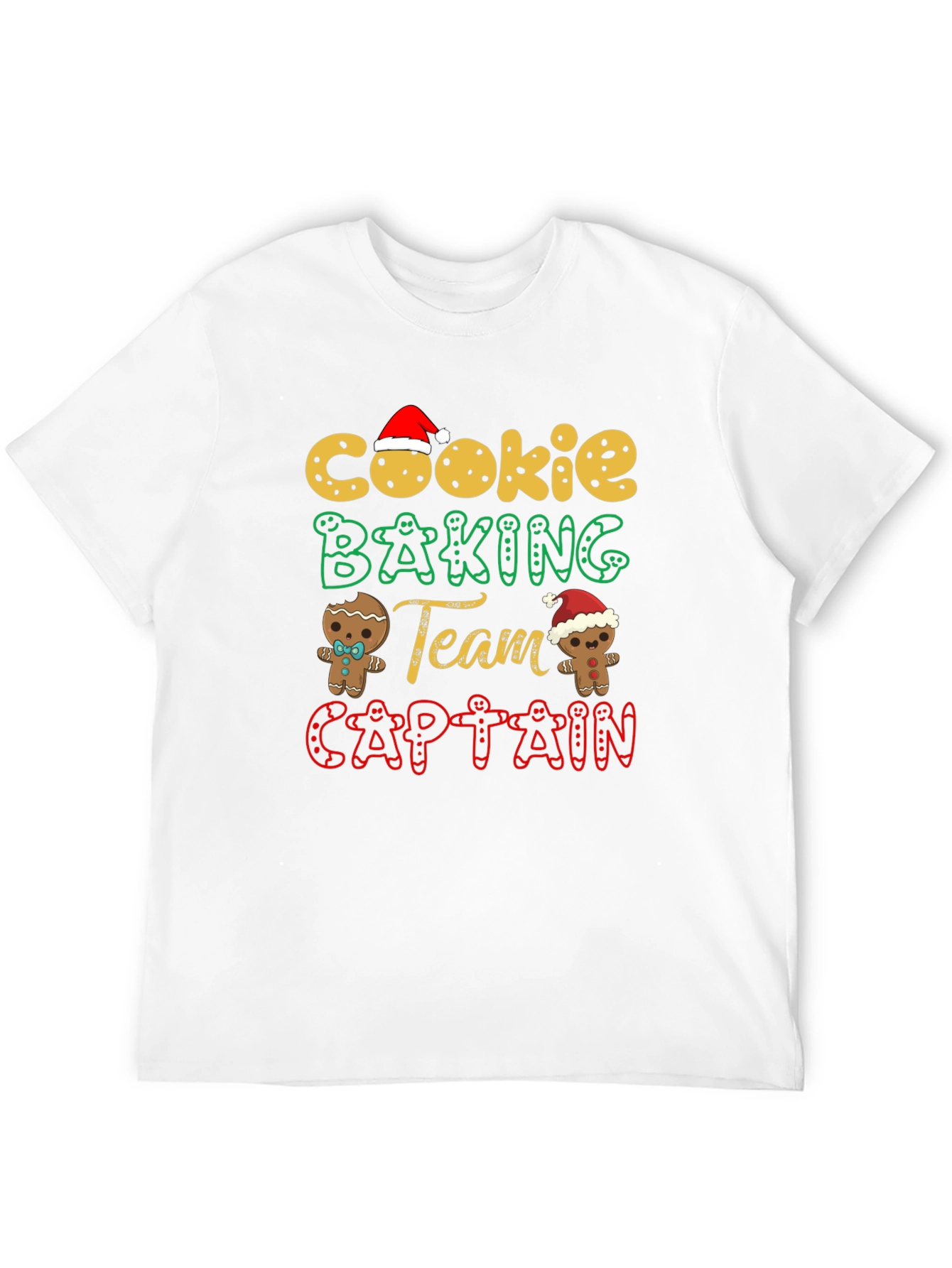 Cookie Baking Team Captain Christmas T-Shirt