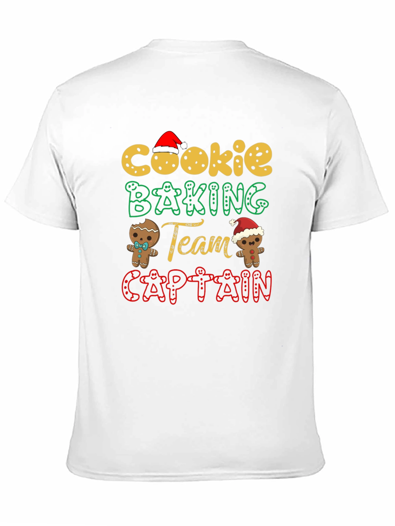 Cookie Baking Team Captain Christmas T-Shirt