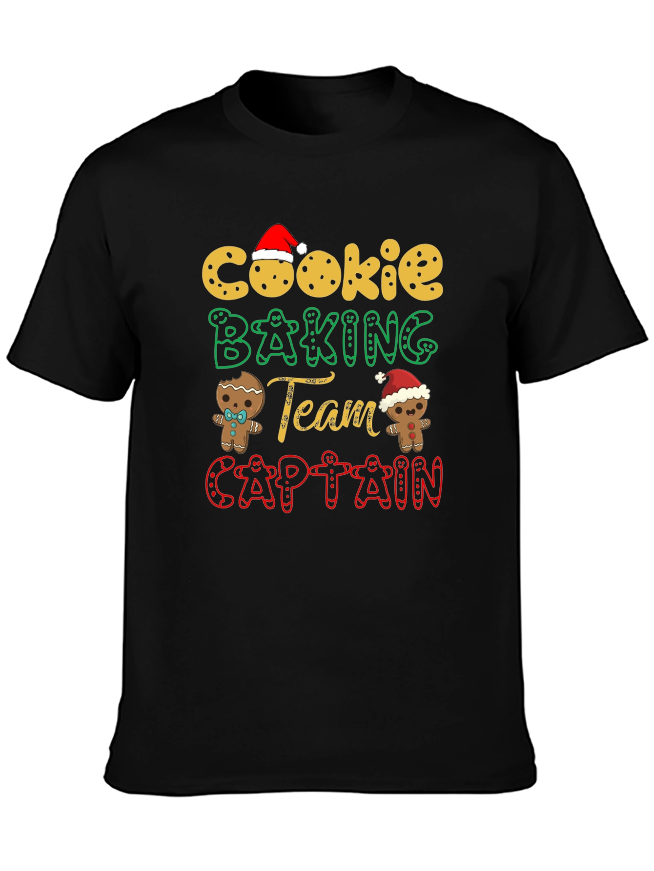 Cookie Baking Team Captain Christmas T-Shirt