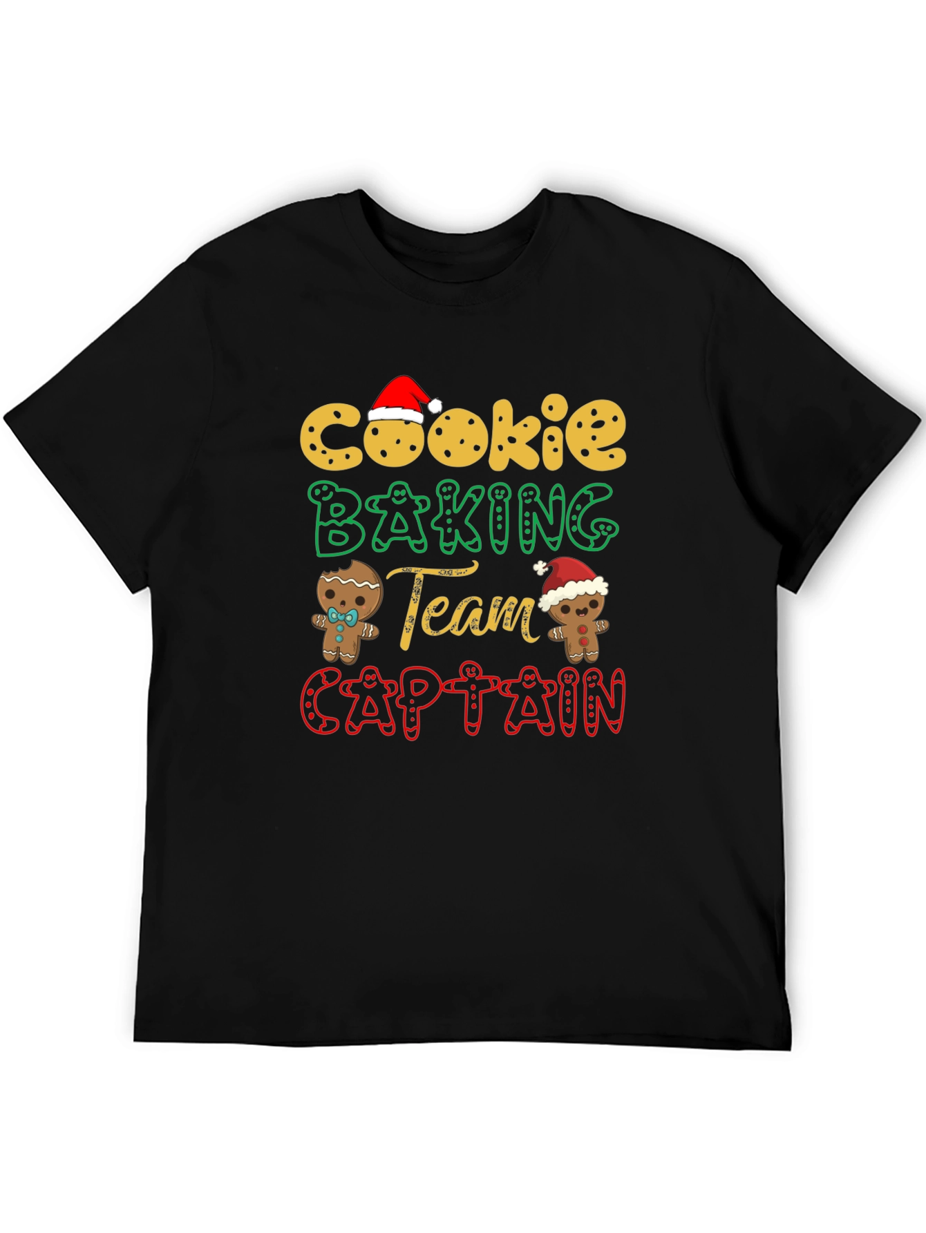 Cookie Baking Team Captain Christmas T-Shirt