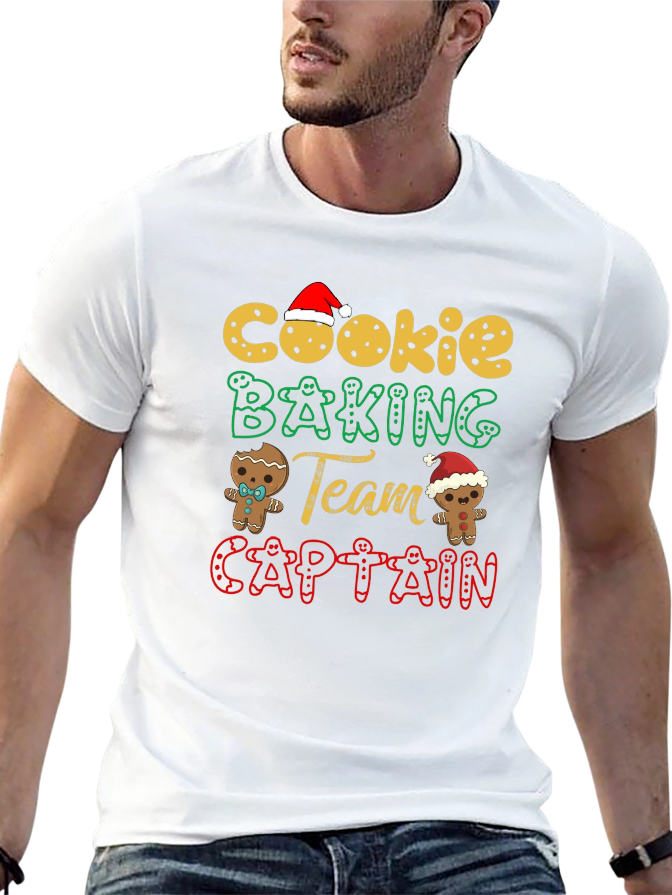 Cookie Baking Team Captain Christmas T-Shirt