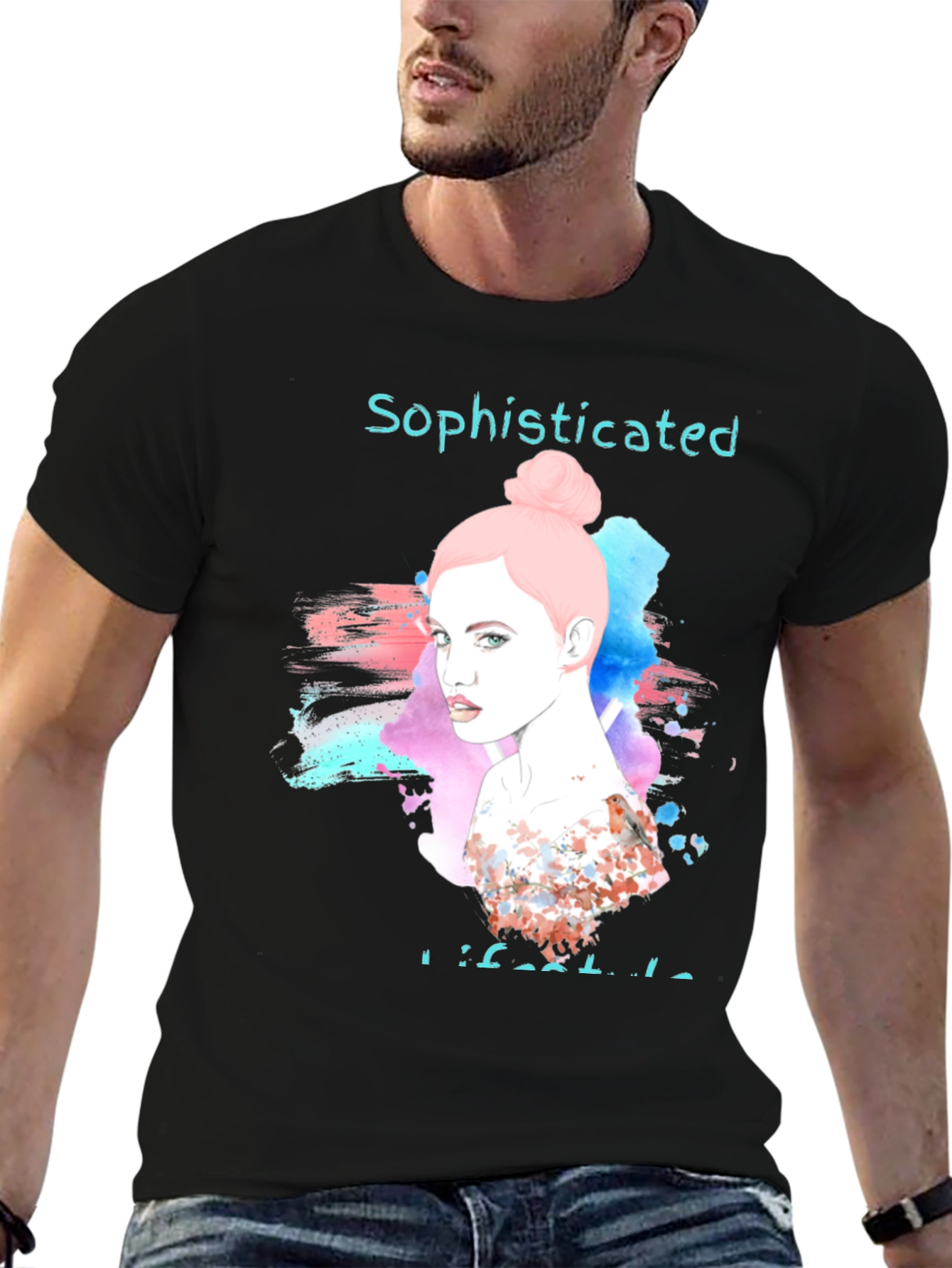 Sophisticated Womens Graphic T-Shirt
