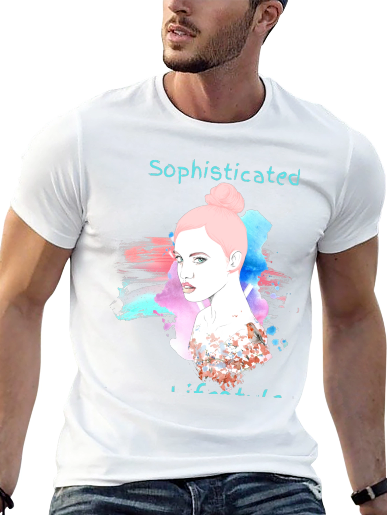 Sophisticated Womens Graphic T-Shirt